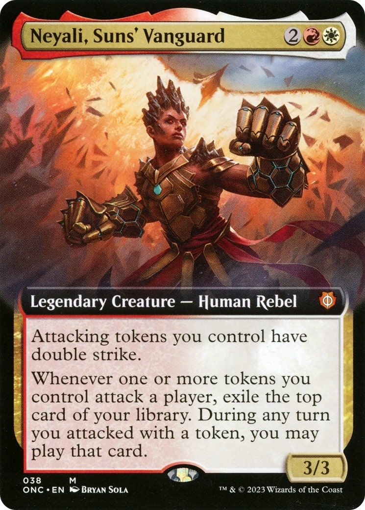 Neyali, Suns' Vanguard Magic: The Gathering card