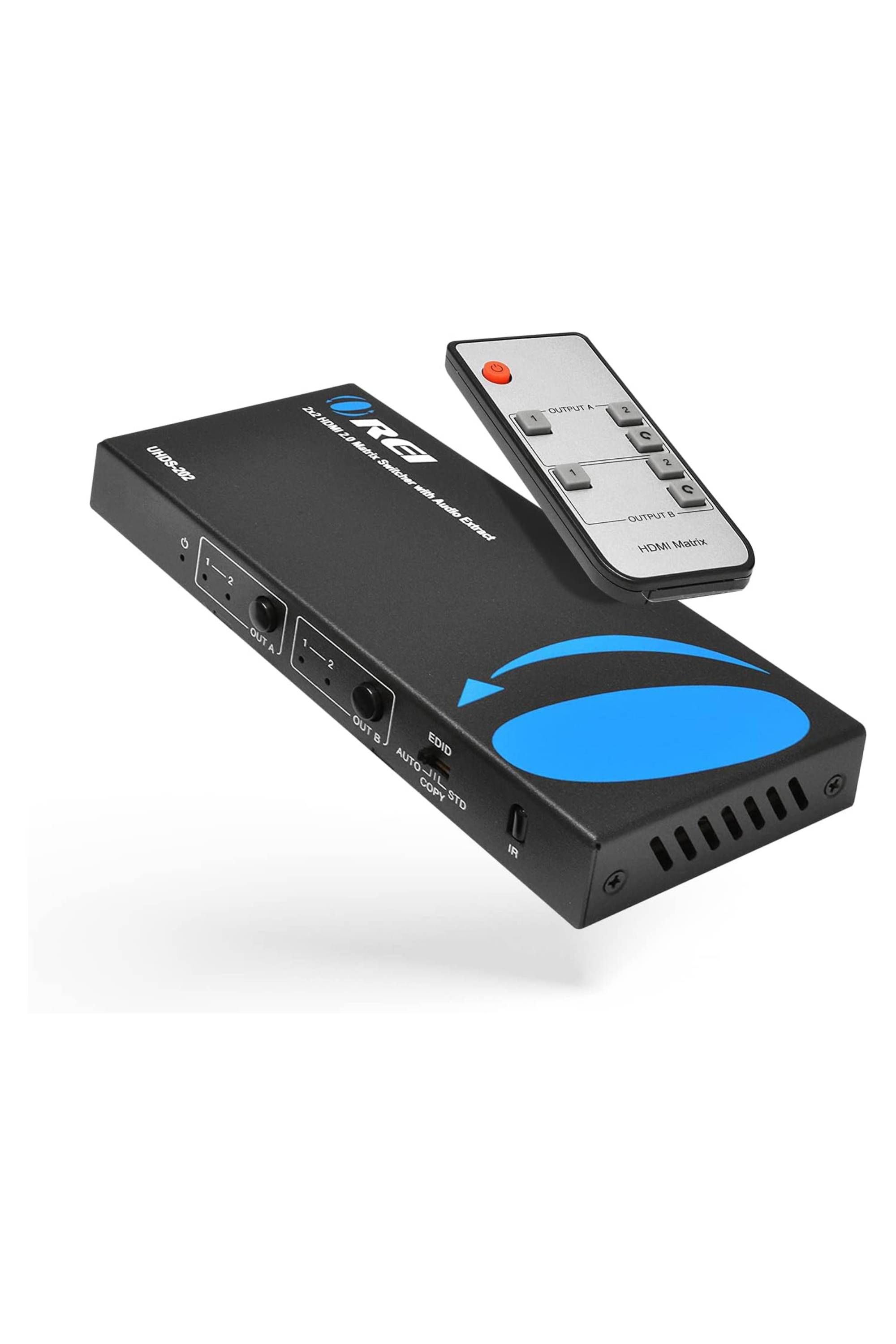OREI 4K HDMI Matrix Switch 2x2