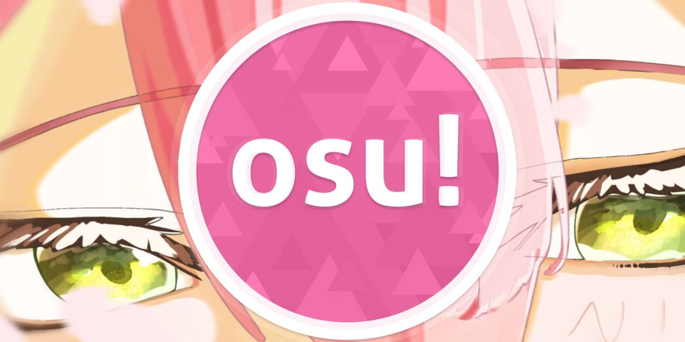 Osu Starting Screen With Beautiful Eyes