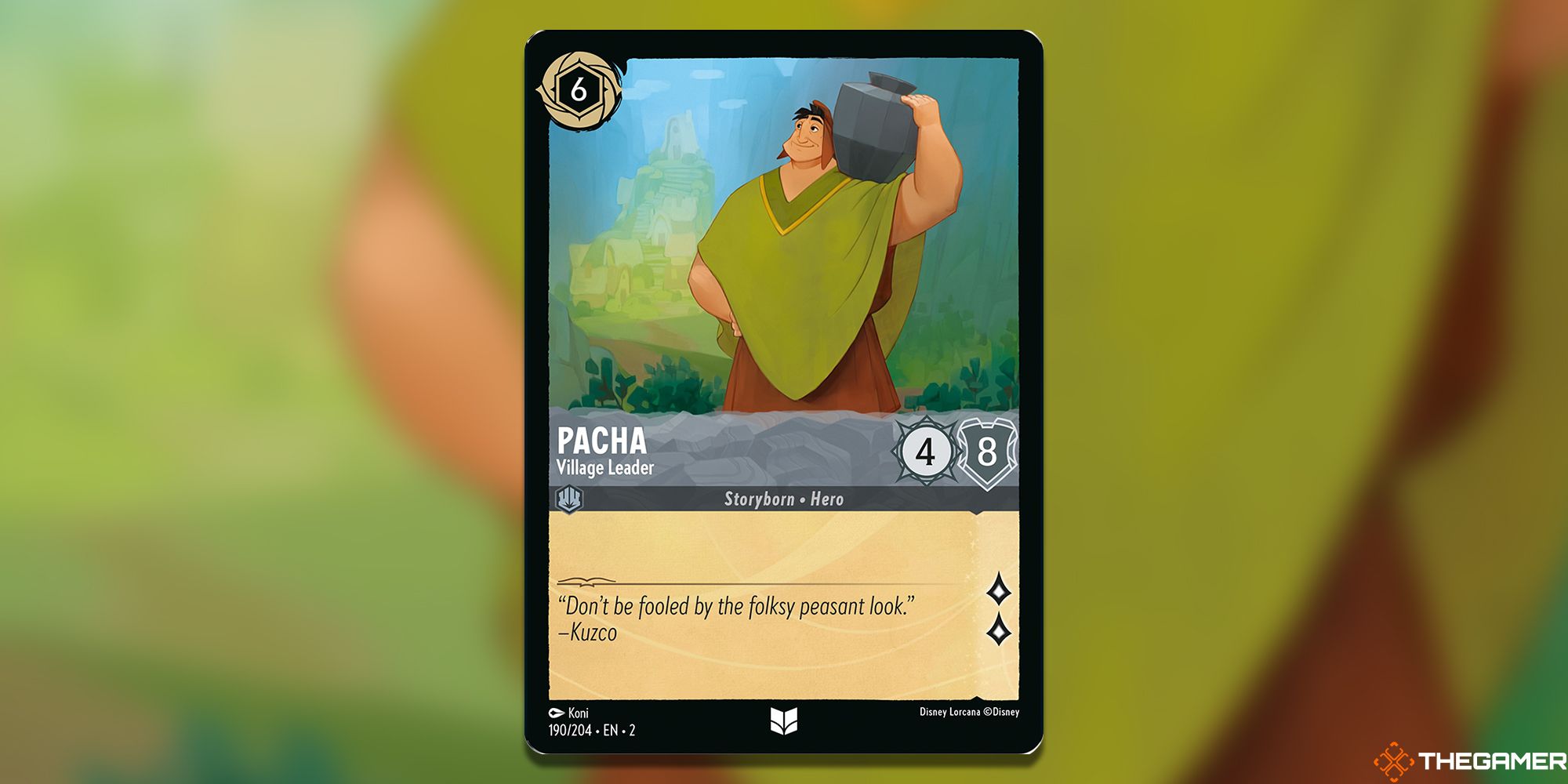 Pacha, Village Leader Lorcana Card