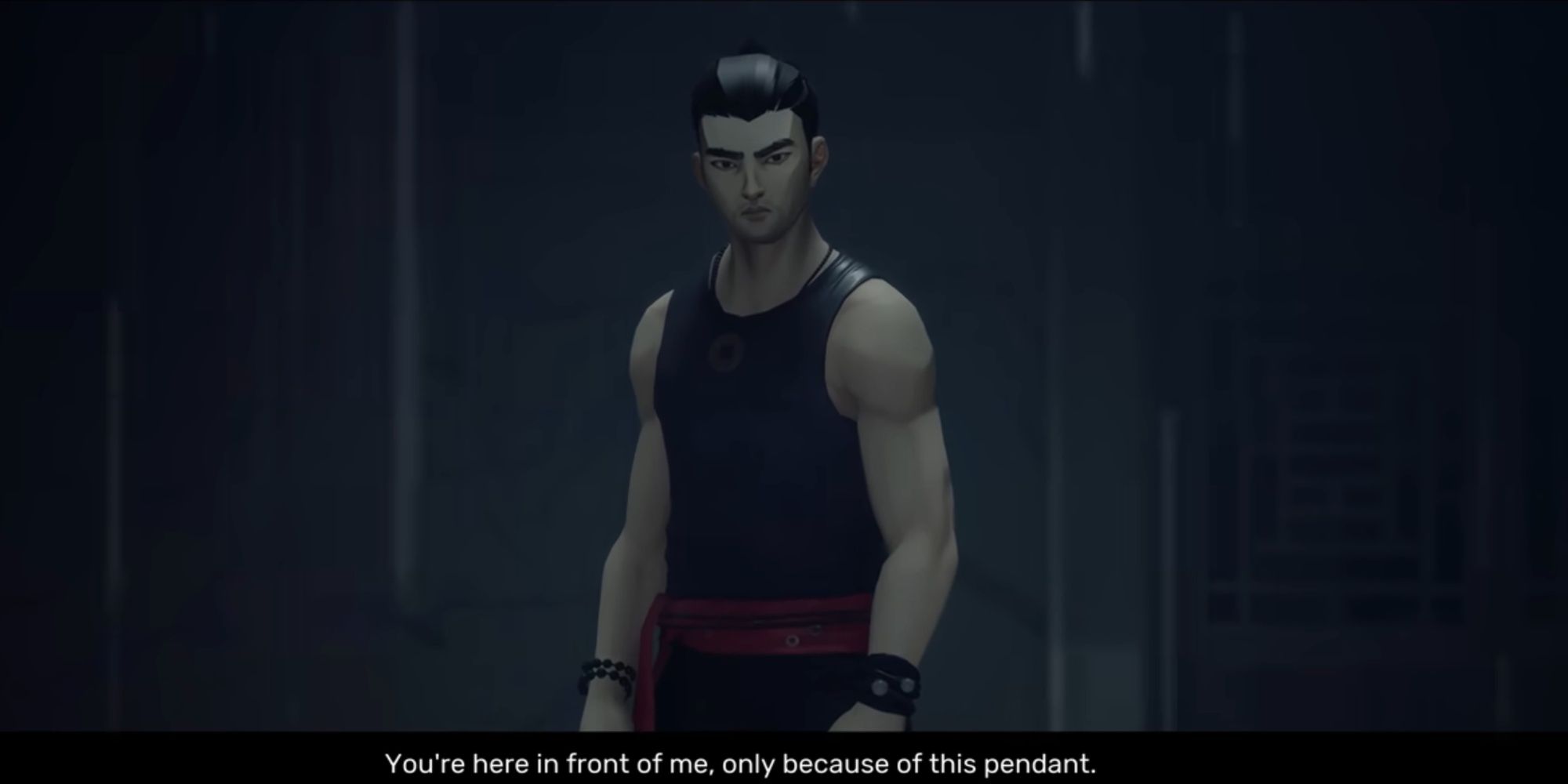 Sifu: The Pendant Being Used As Misdirection During The Showdown With Yang