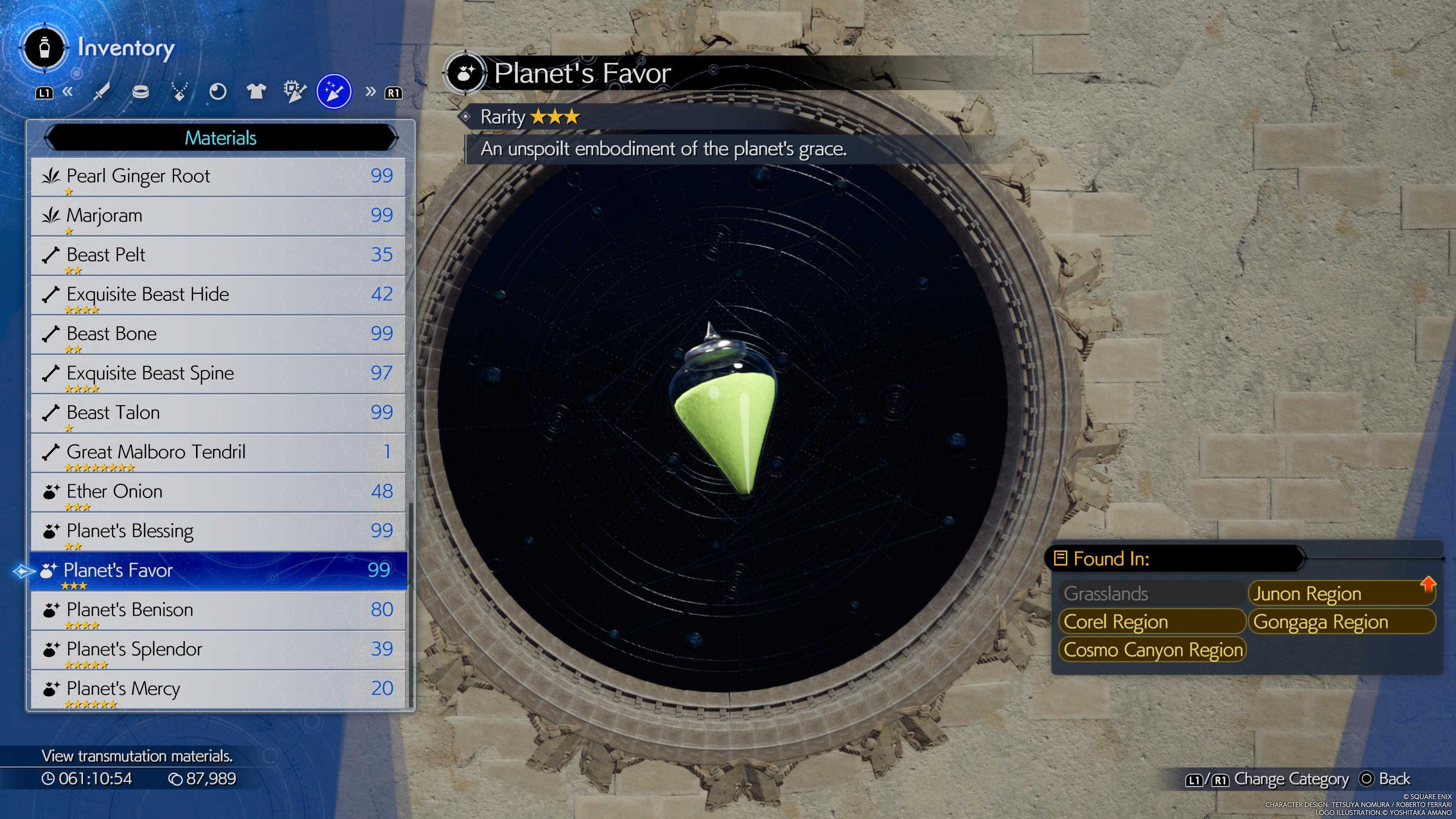 Planet's Favor in FF7 Rebirth