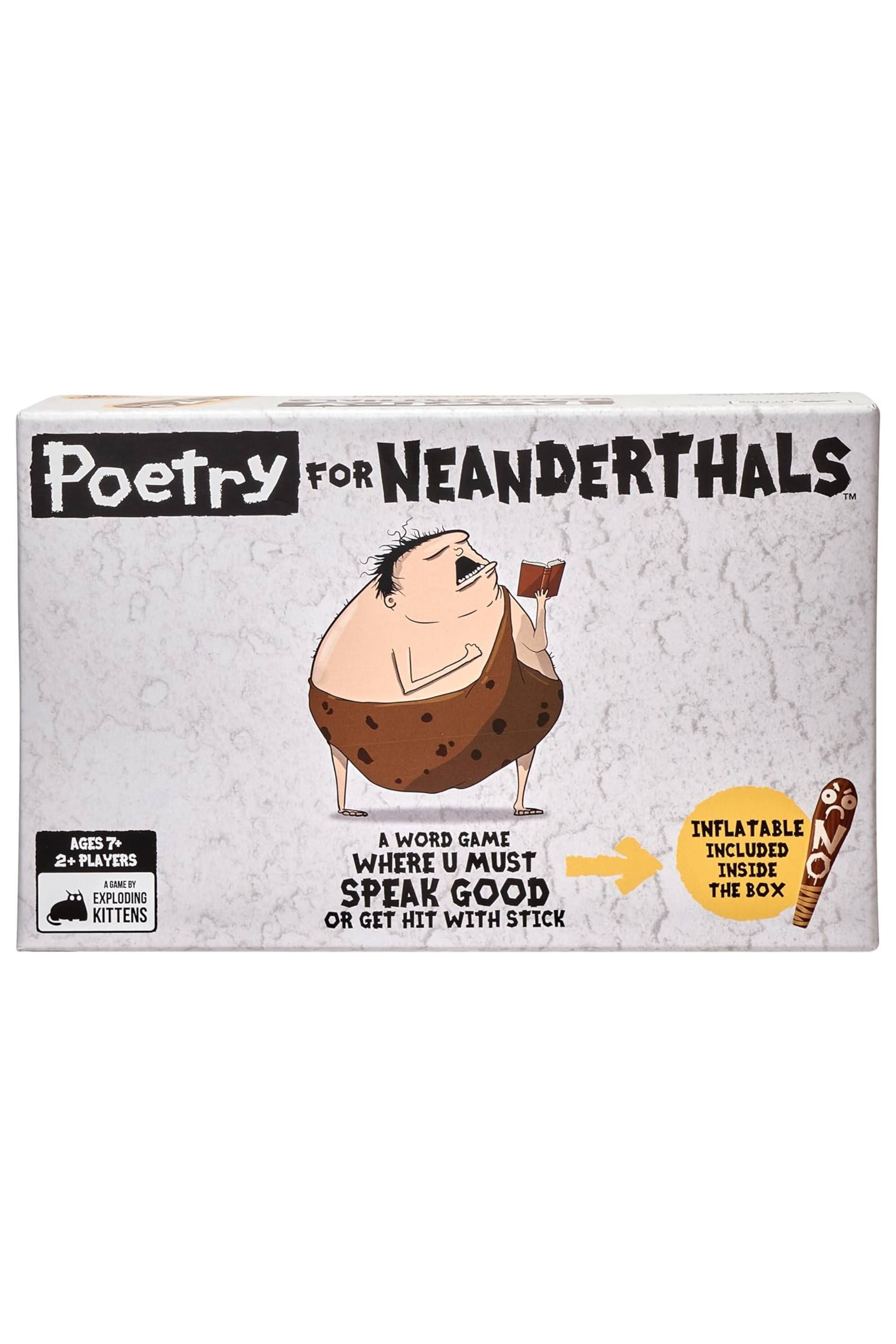 Poetry for Neanderthals