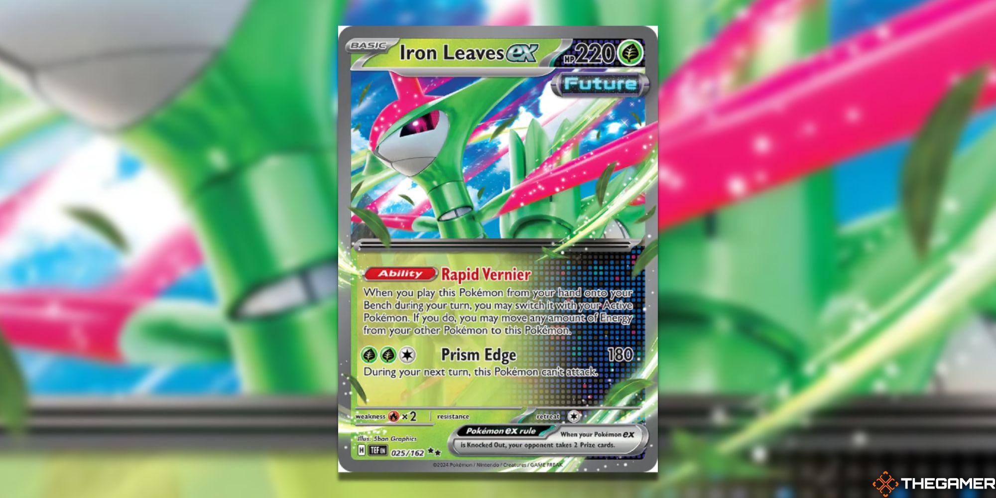 Pokemon TCG Iron Leaves EX