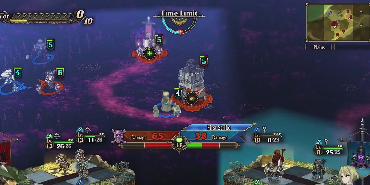 Getting ready to Revive a member of the unit with a Revival Orb in Unicorn Overlord