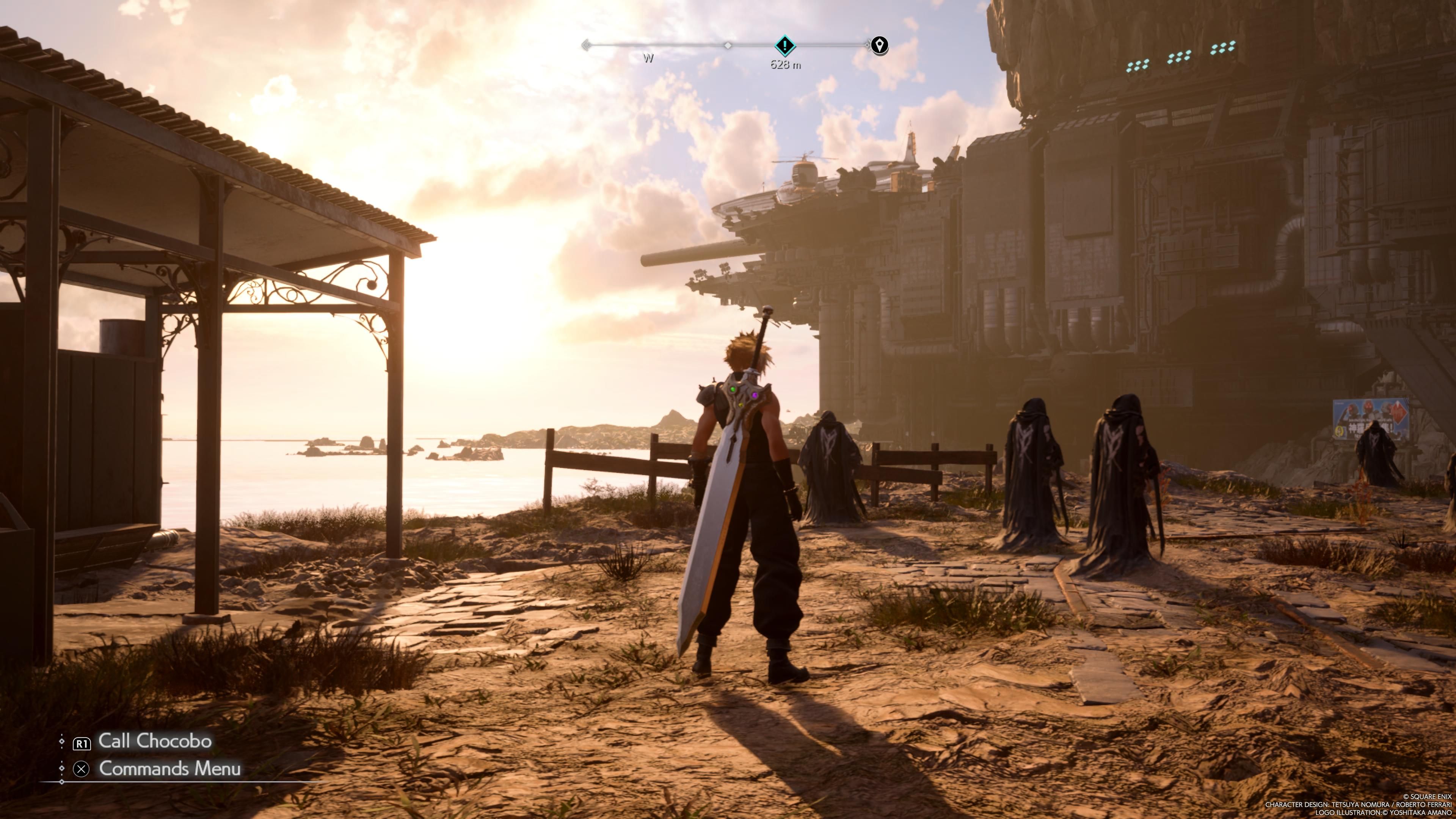 Robed men en route to Junon in FF7 Rebirth