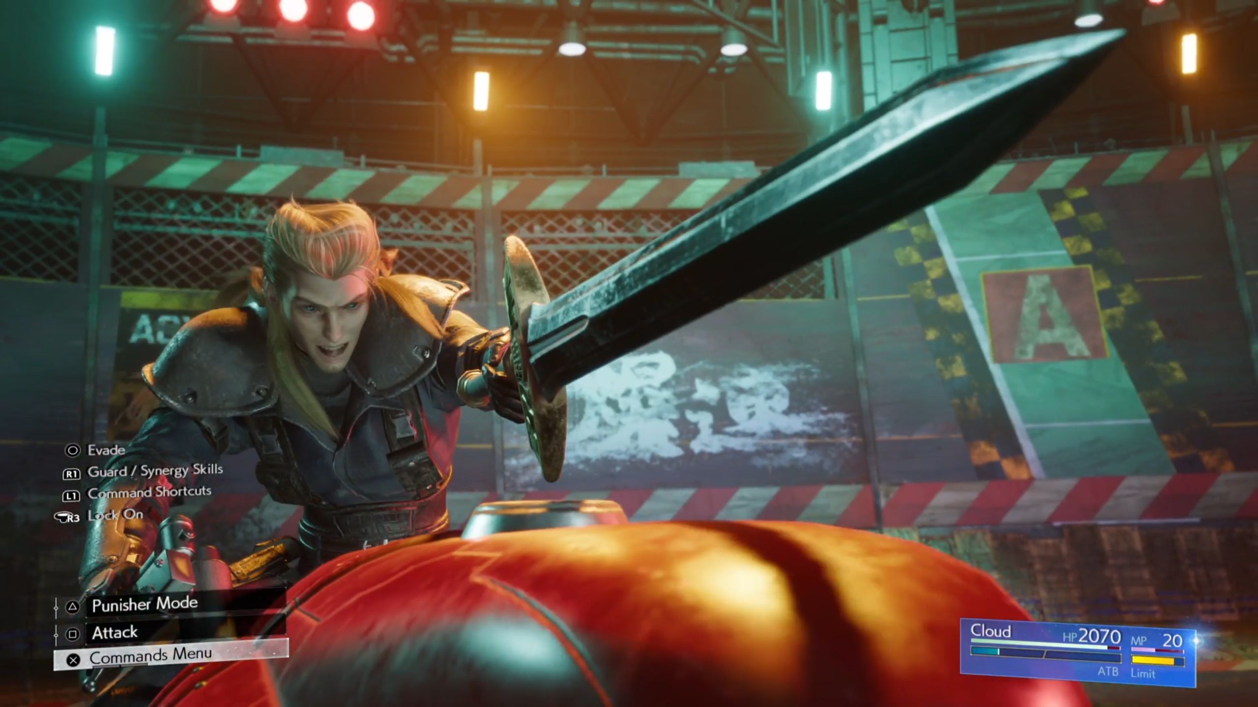 Roche dueling Cloud in FF7 Rebirth