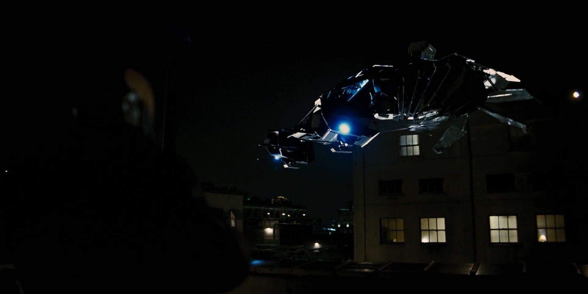 The Dark Knight Rises: The Location Of The Spinning Rotors On The Batwing