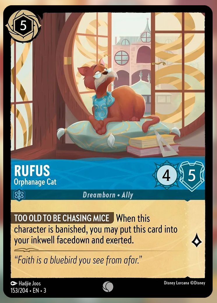 Rufus, Orphanage Cat eng