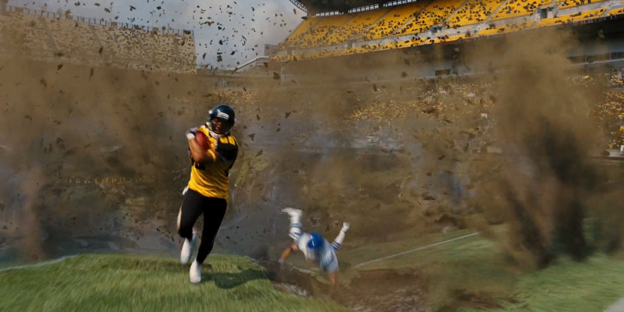 The Dark Knight Rises: The Destruction Of Gotham Football Stadium