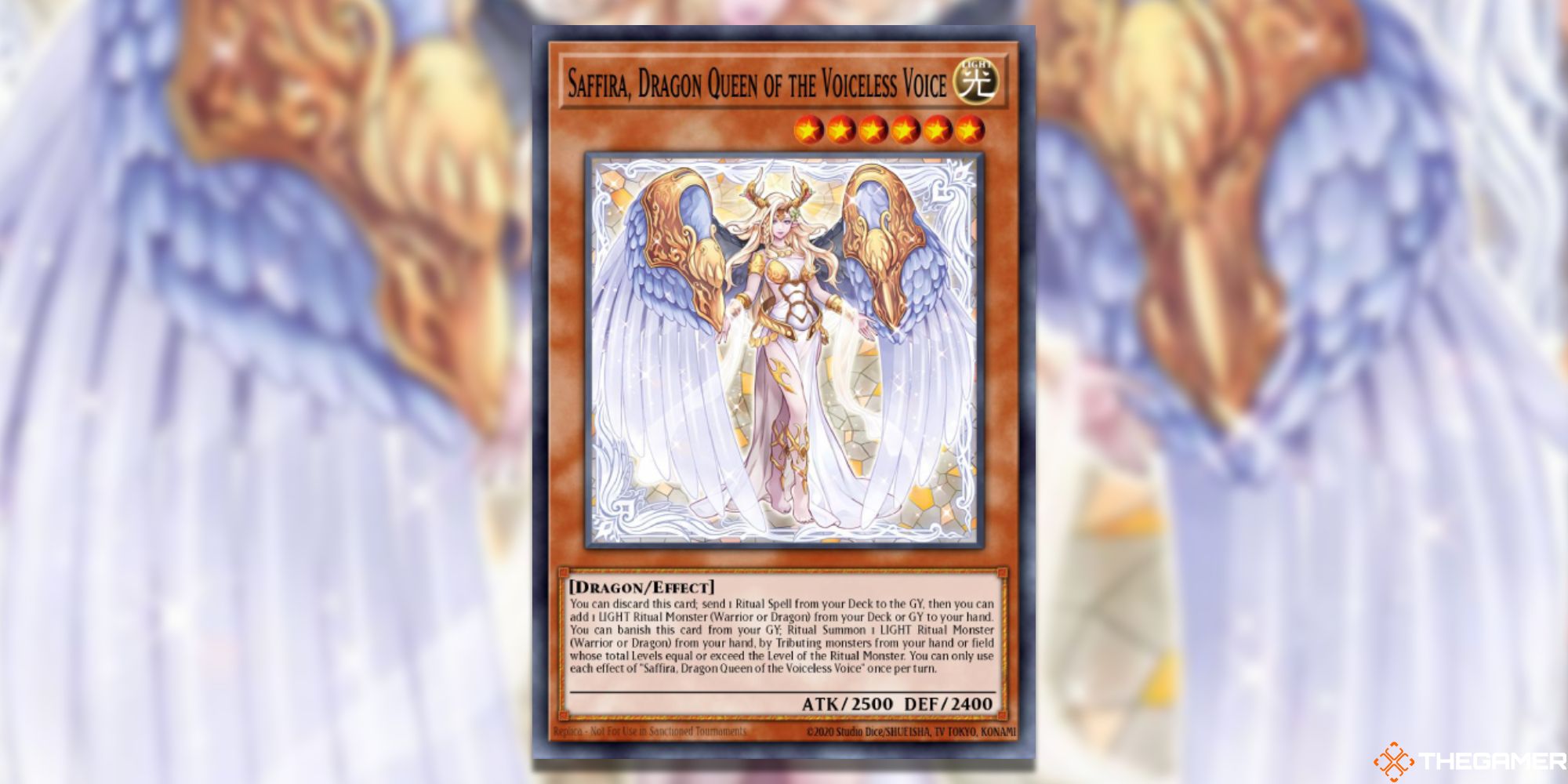 Saffira, Dragon Queen of the Voiceless Voice