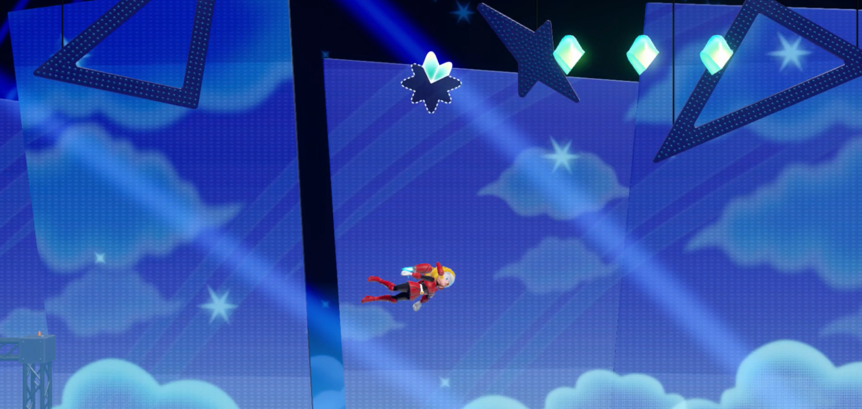 Princess Peach Showtime Mighty Peach gathering Gem fragments