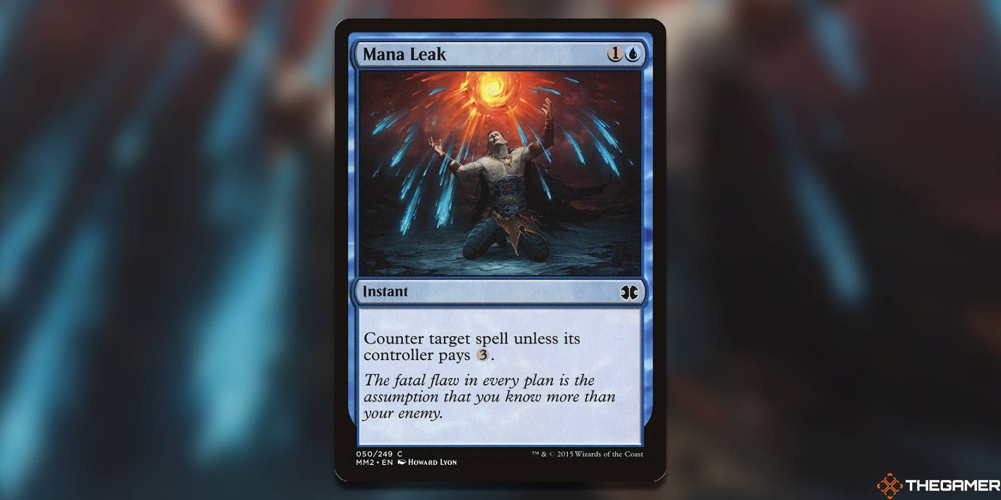 Screenshot of Mana Leak from MTG Modern Masters 2015