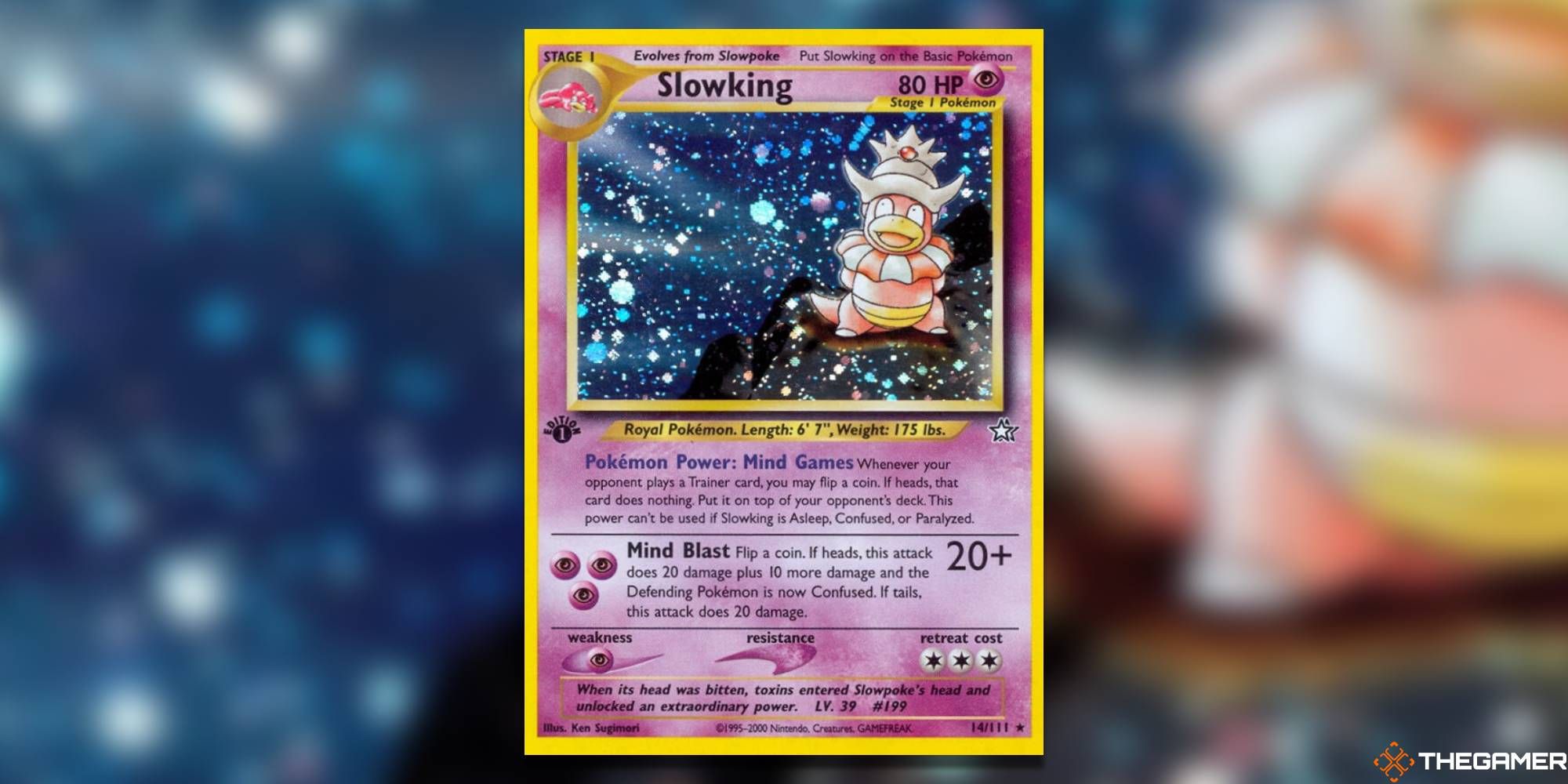 Screenshot of Slowking Pokemon TCG Neo Genesis