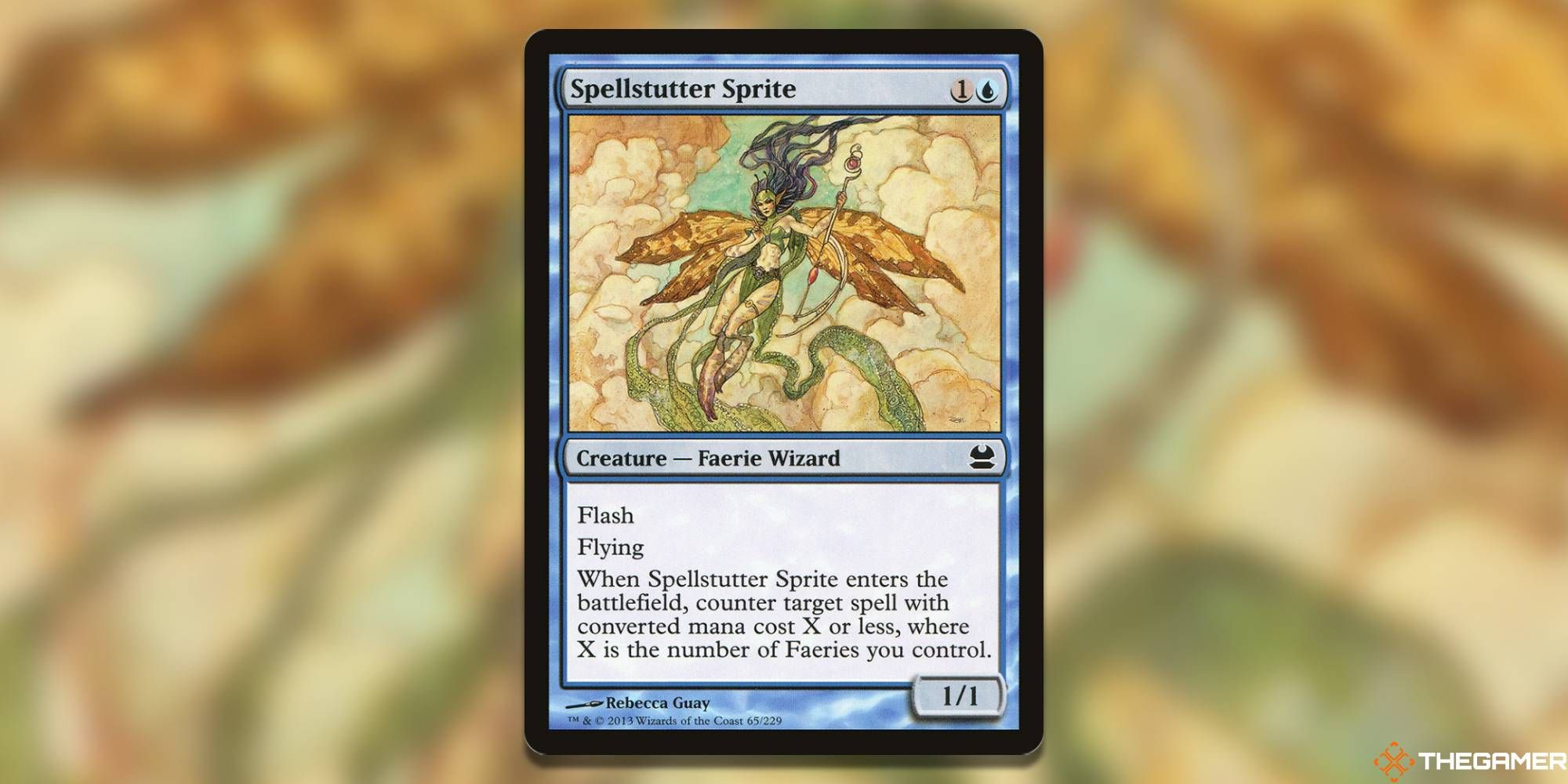 Screenshot of Spellstutter Sprite from MTG Modern Masters