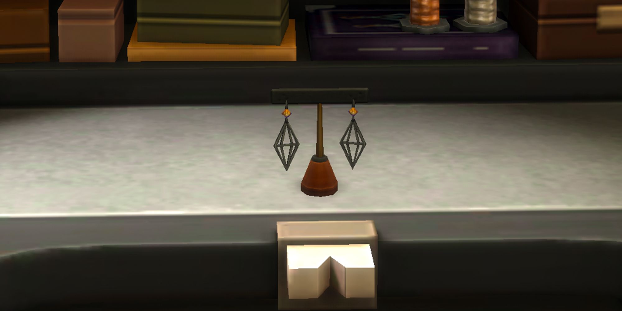 With Citrine, those Plumbob Earrings will let you in on some actual cash