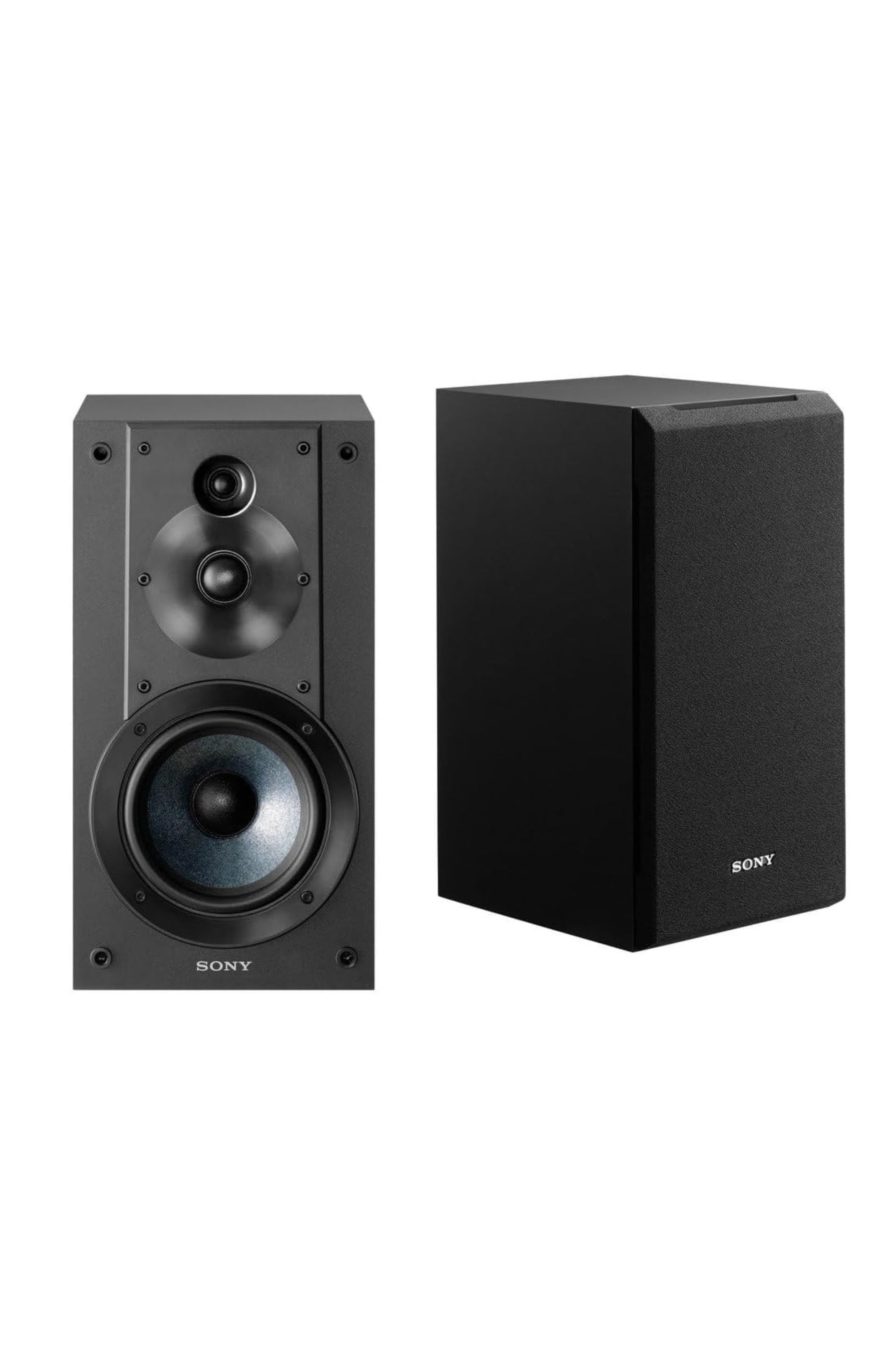 A Sony SSCS5 3-Way 3-Driver speaker against a white background.