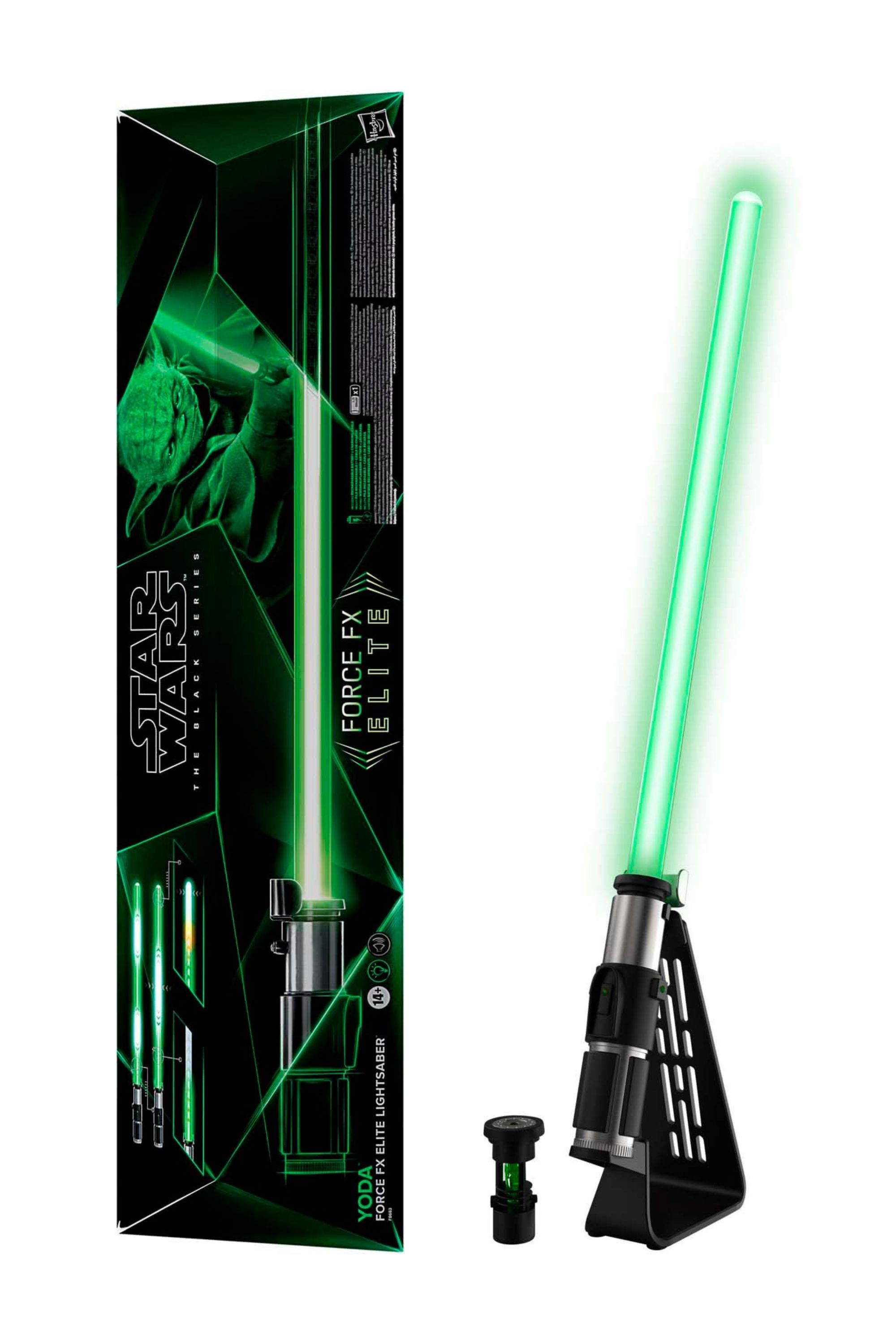 Star Wars The Black Series Yoda Force FX Elite Lightsaber