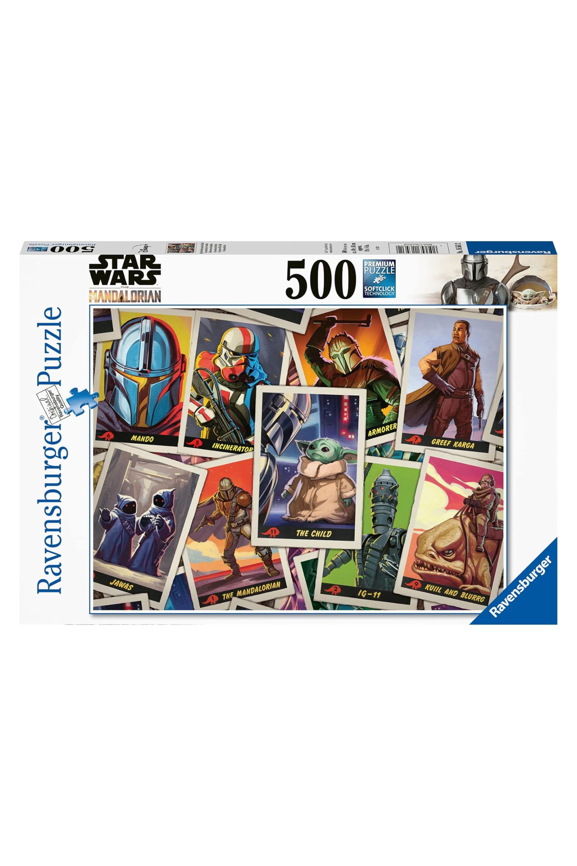 Box Of Star Wars The Mandalorian In Search Of Child 500 Piece Jigsaw Puzzle