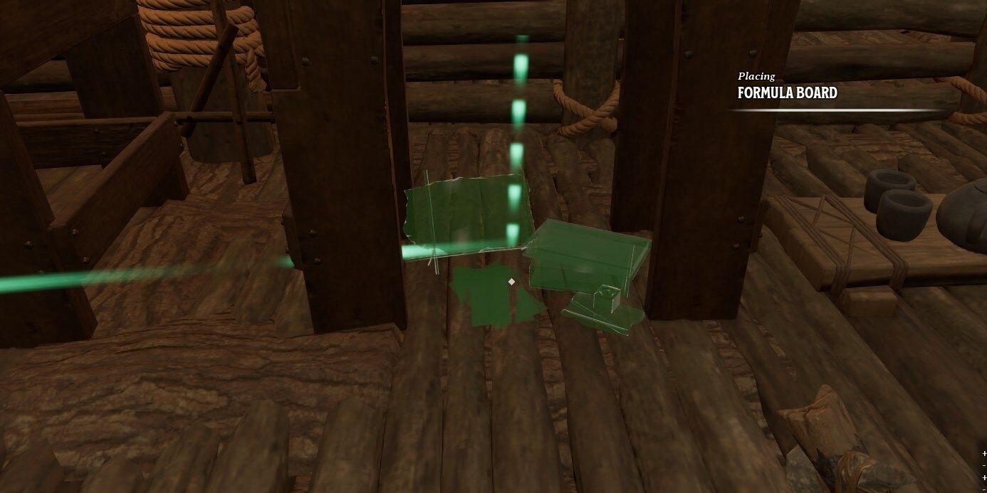 placing a formula board in nightingale