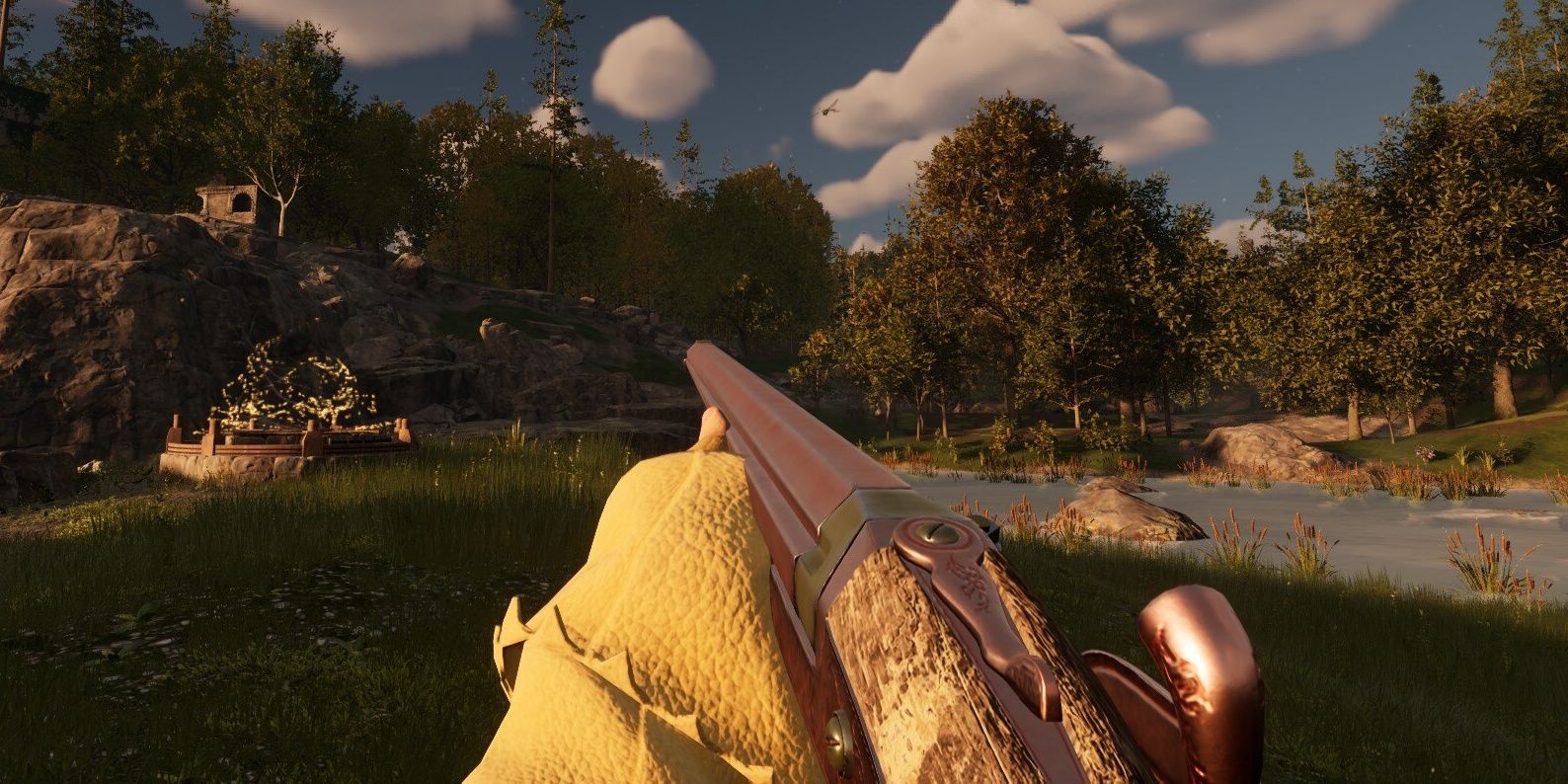 Smoothbore Shotgun in nightingale