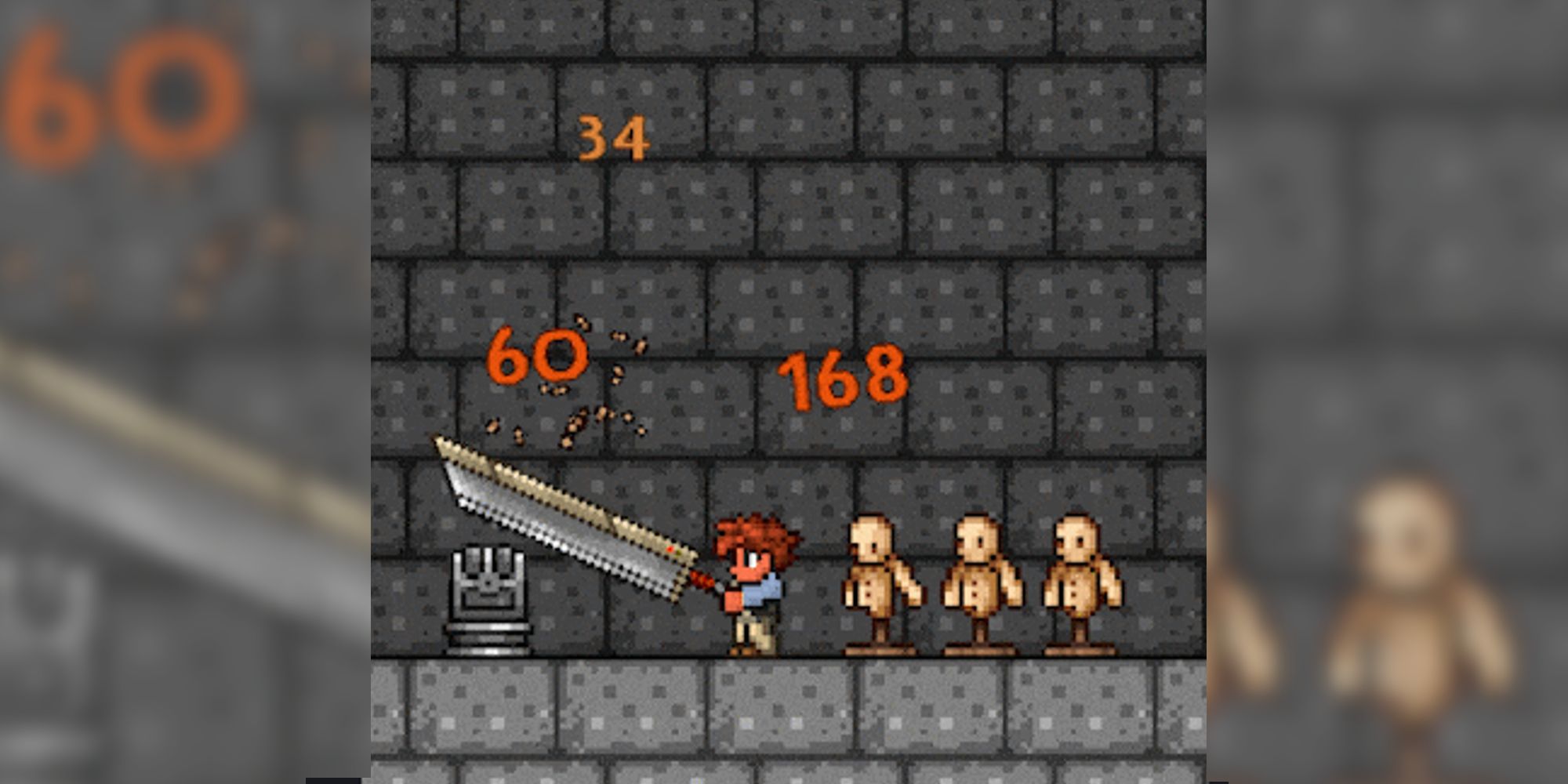 terraria breaker blade sword being swung