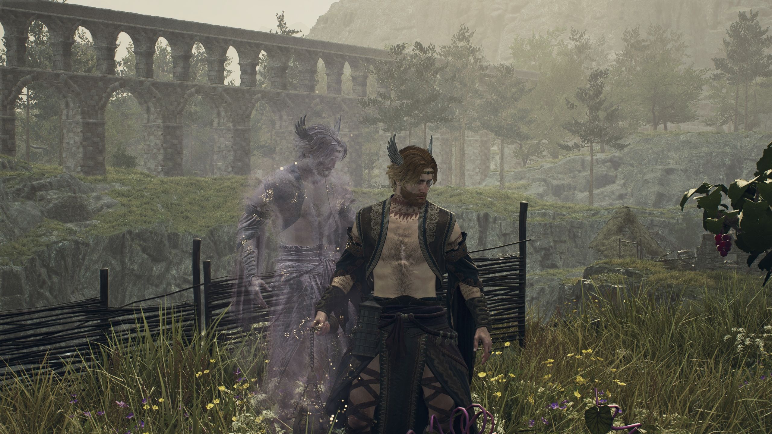 The Trickster with his simulacrum - Dragon's Dogma 2