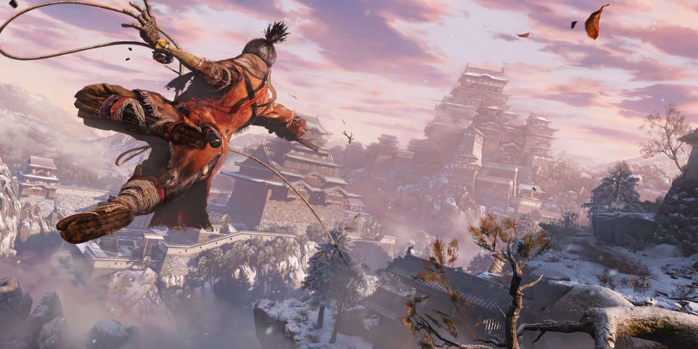 TheWol fighting 2 from Sekiro Shadows Die Twice.