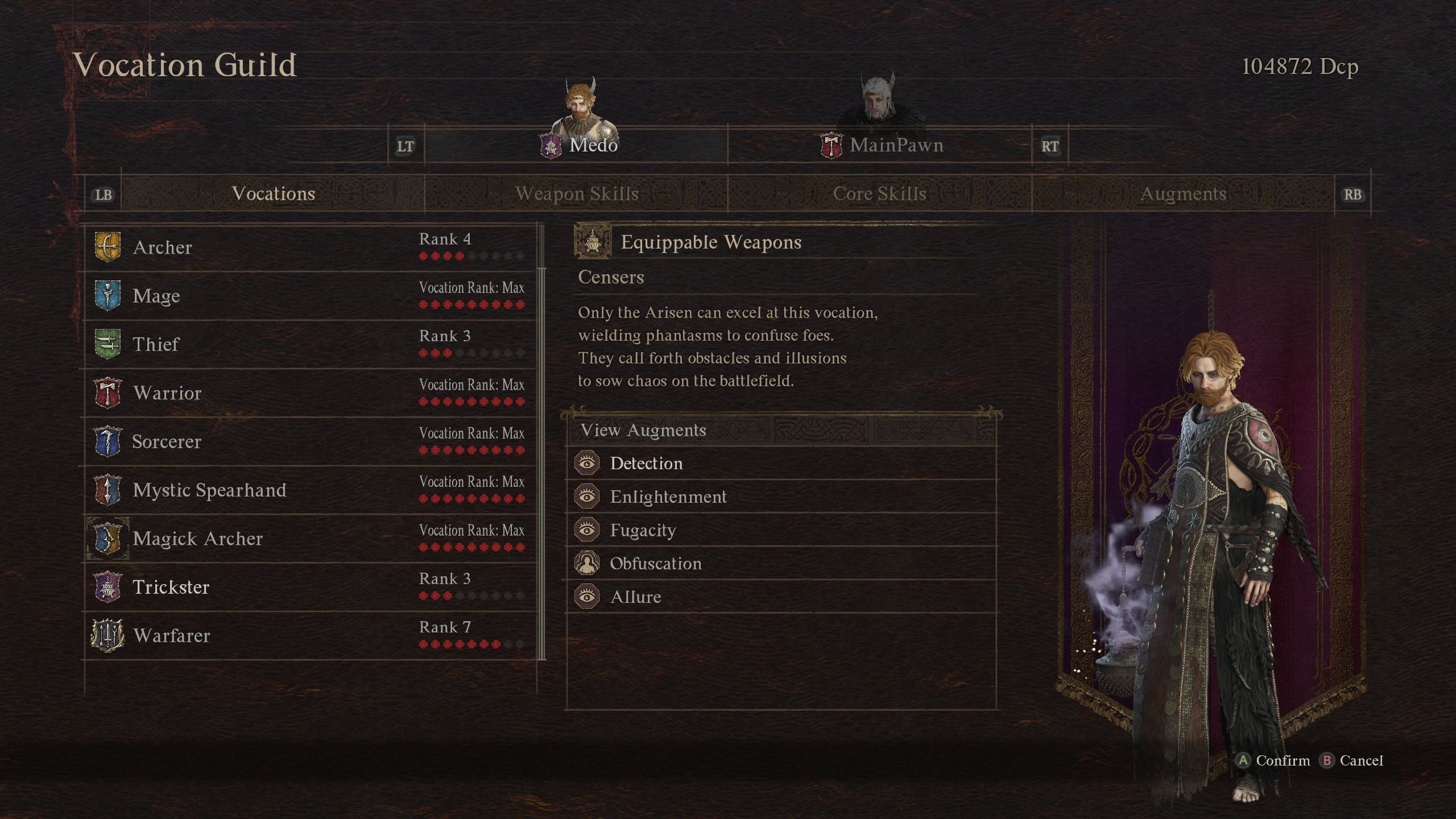 Trickster Augments - Dragon's Dogma 2