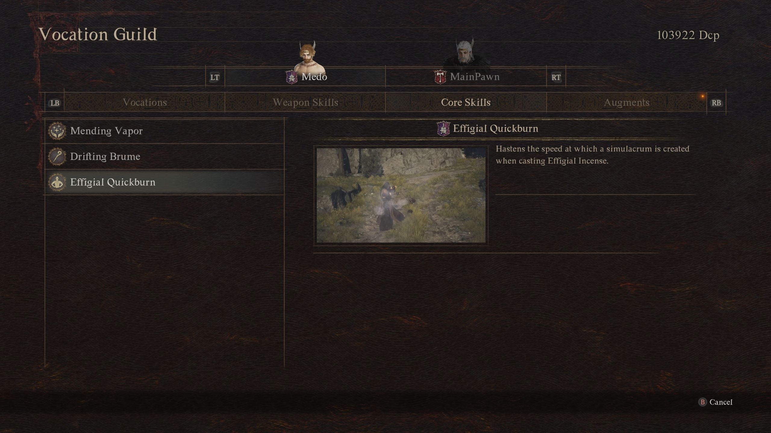 Trickster Core Skills - Dragon's Dogma 2