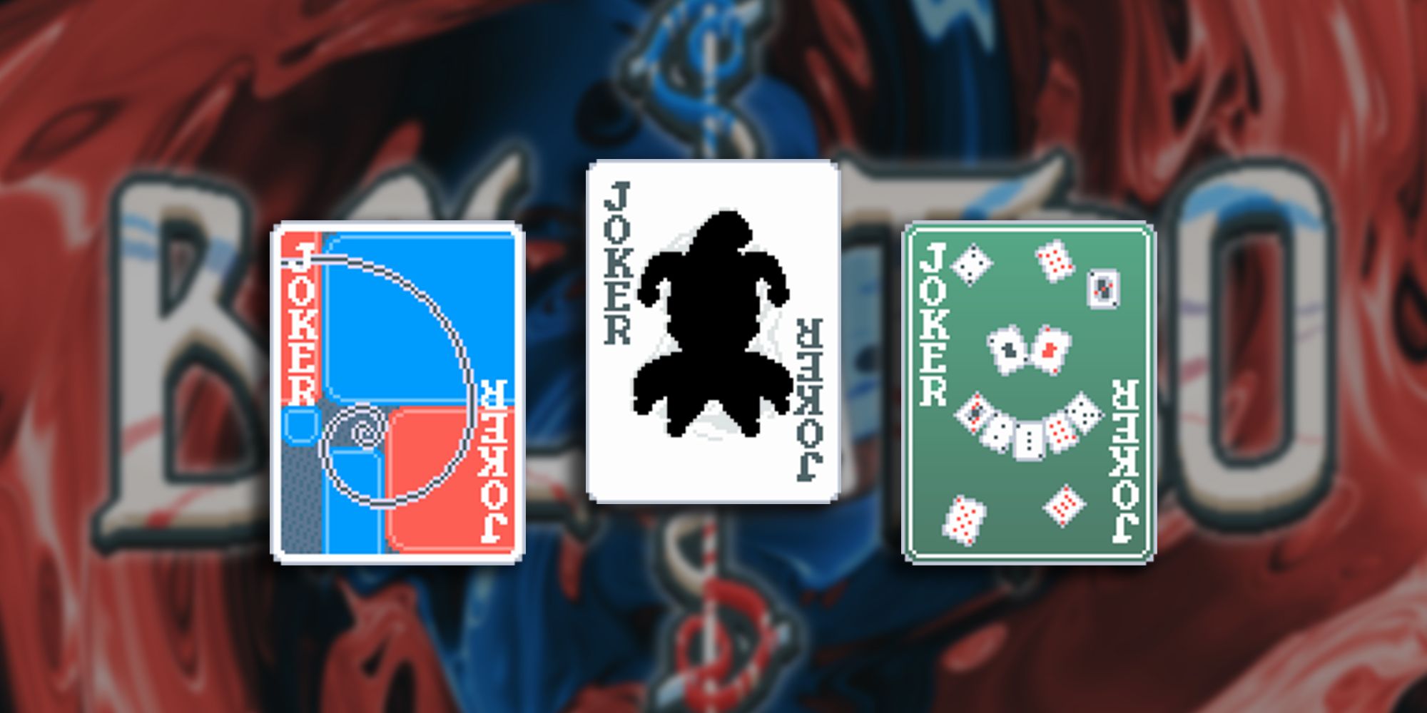 fibonacci, stencil, and pareidolia joker cards