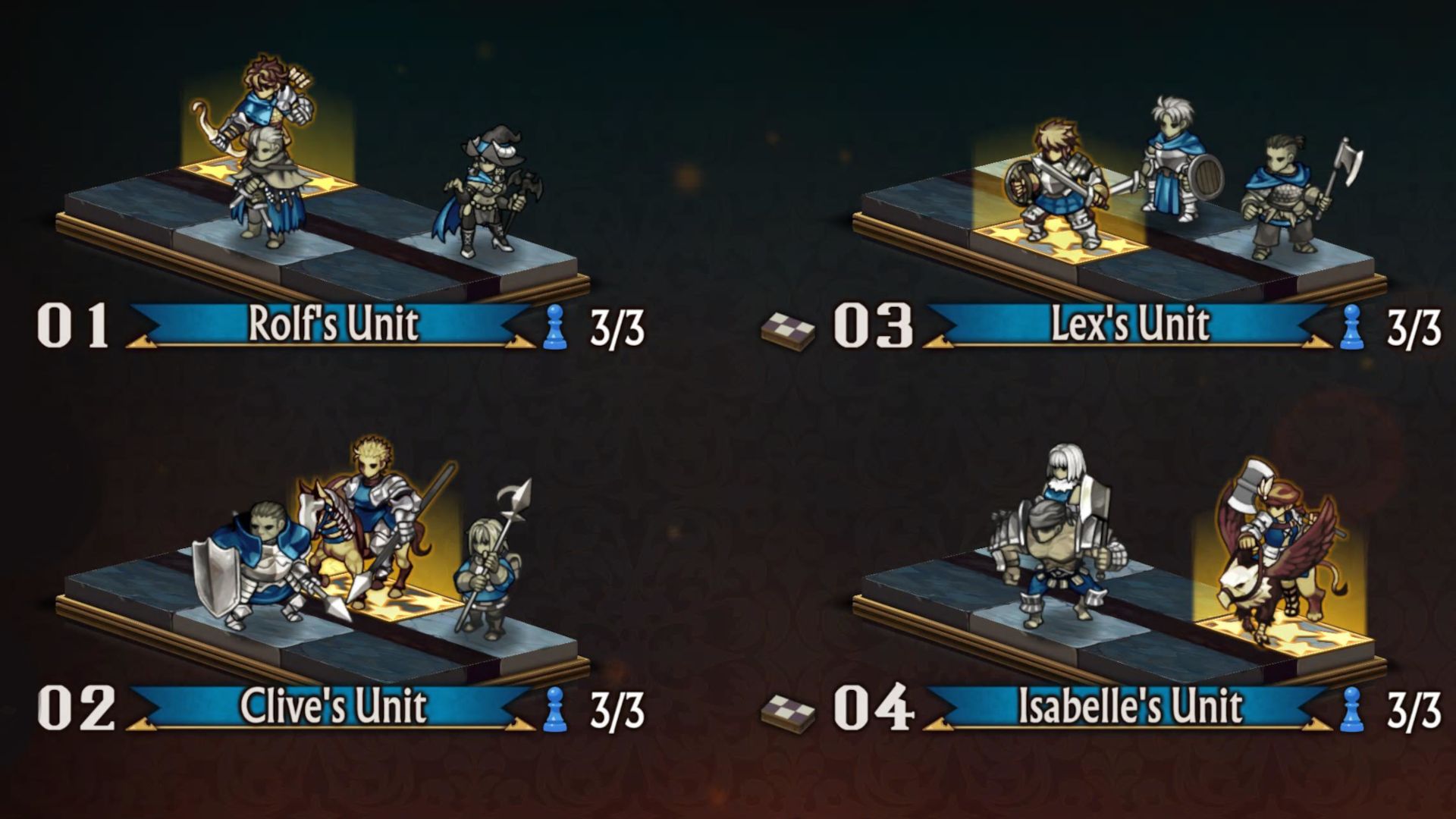 Unicorn Overlord, The suggested units for the Berenice battle