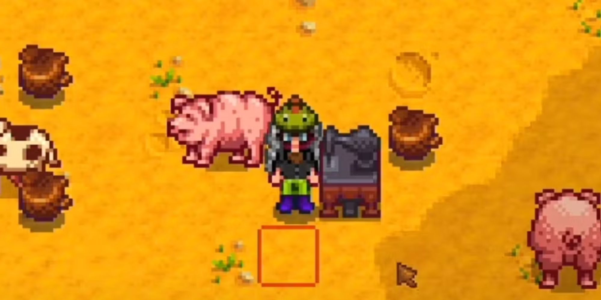The Dinosaur Hat in Stardew Valley