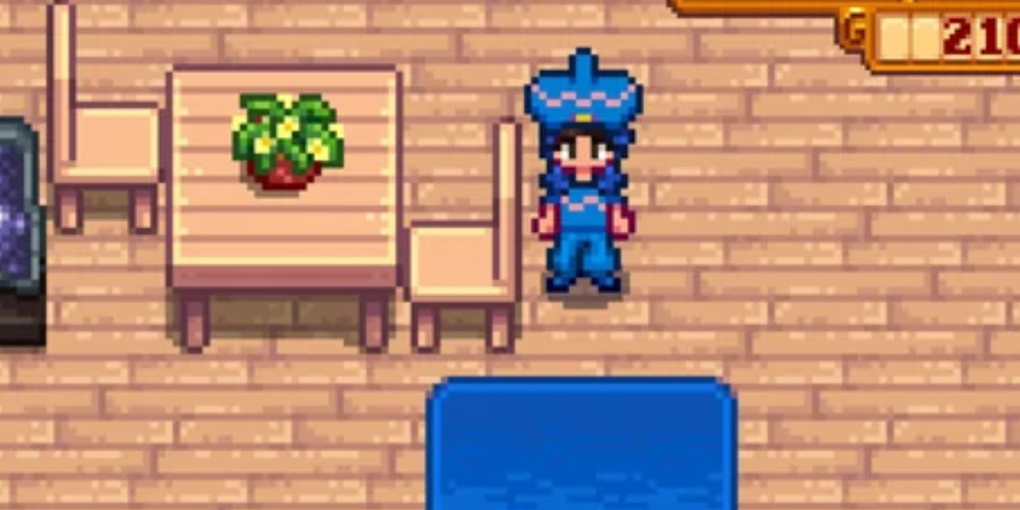 The entire Genie outfit including Genie pants in Stardew Valley