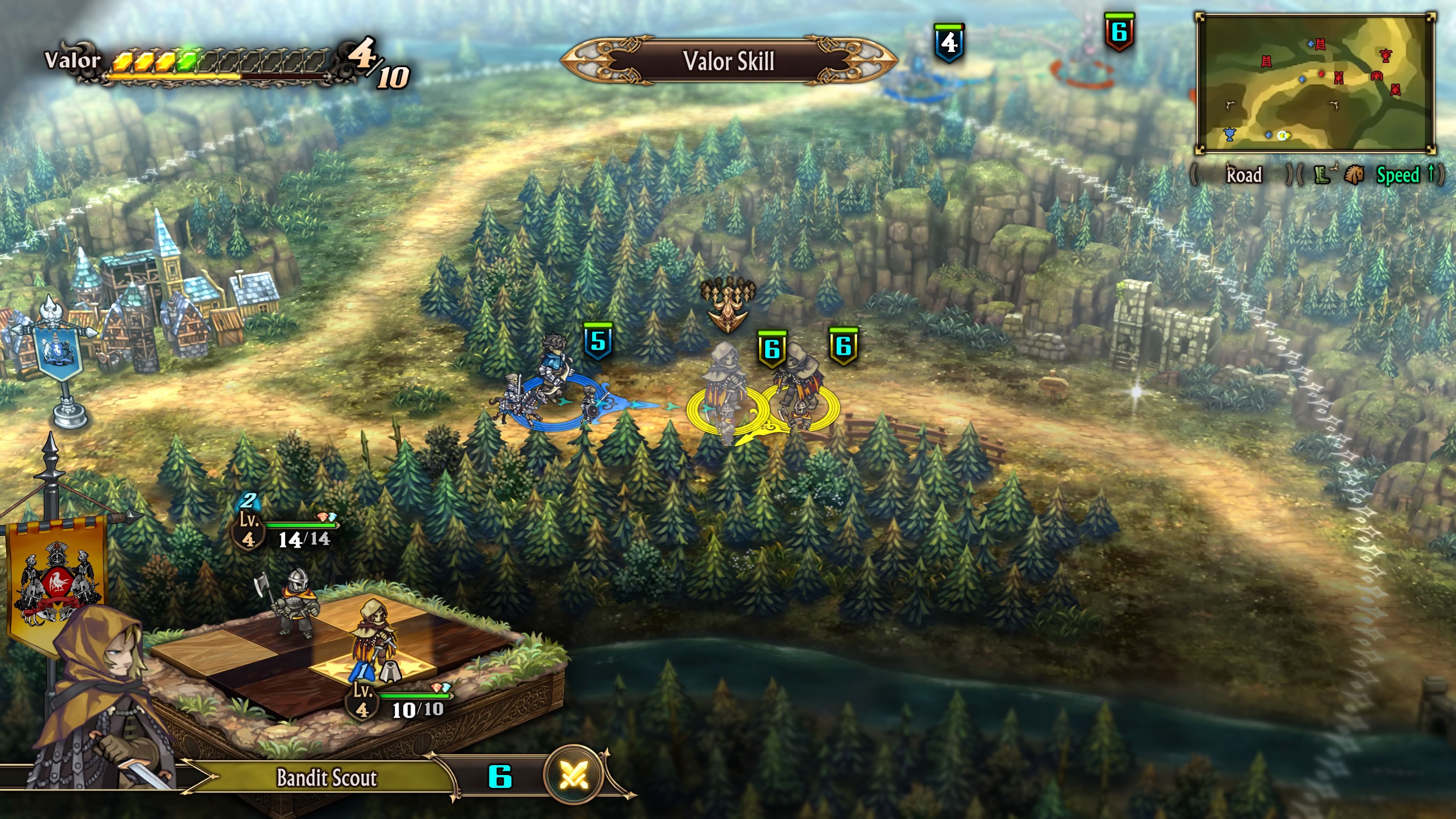 Using Provoke on Thieves in Unicorn Overlord