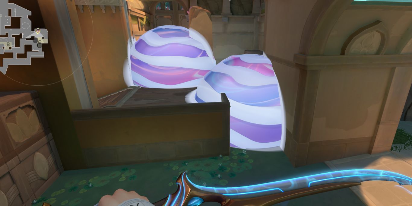 Valorant Clove Smokes Lotus Attacking C Site