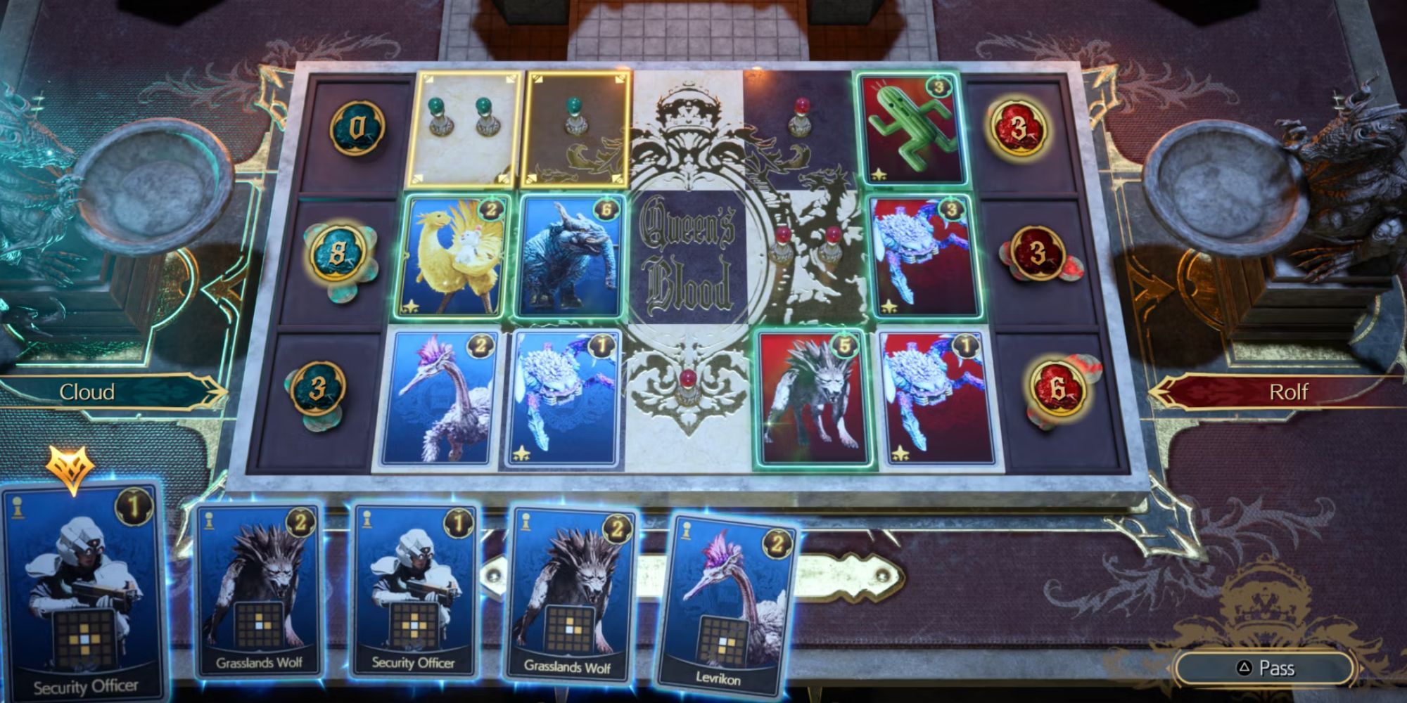 An image showing the diverse cards in Queen’s Blood game