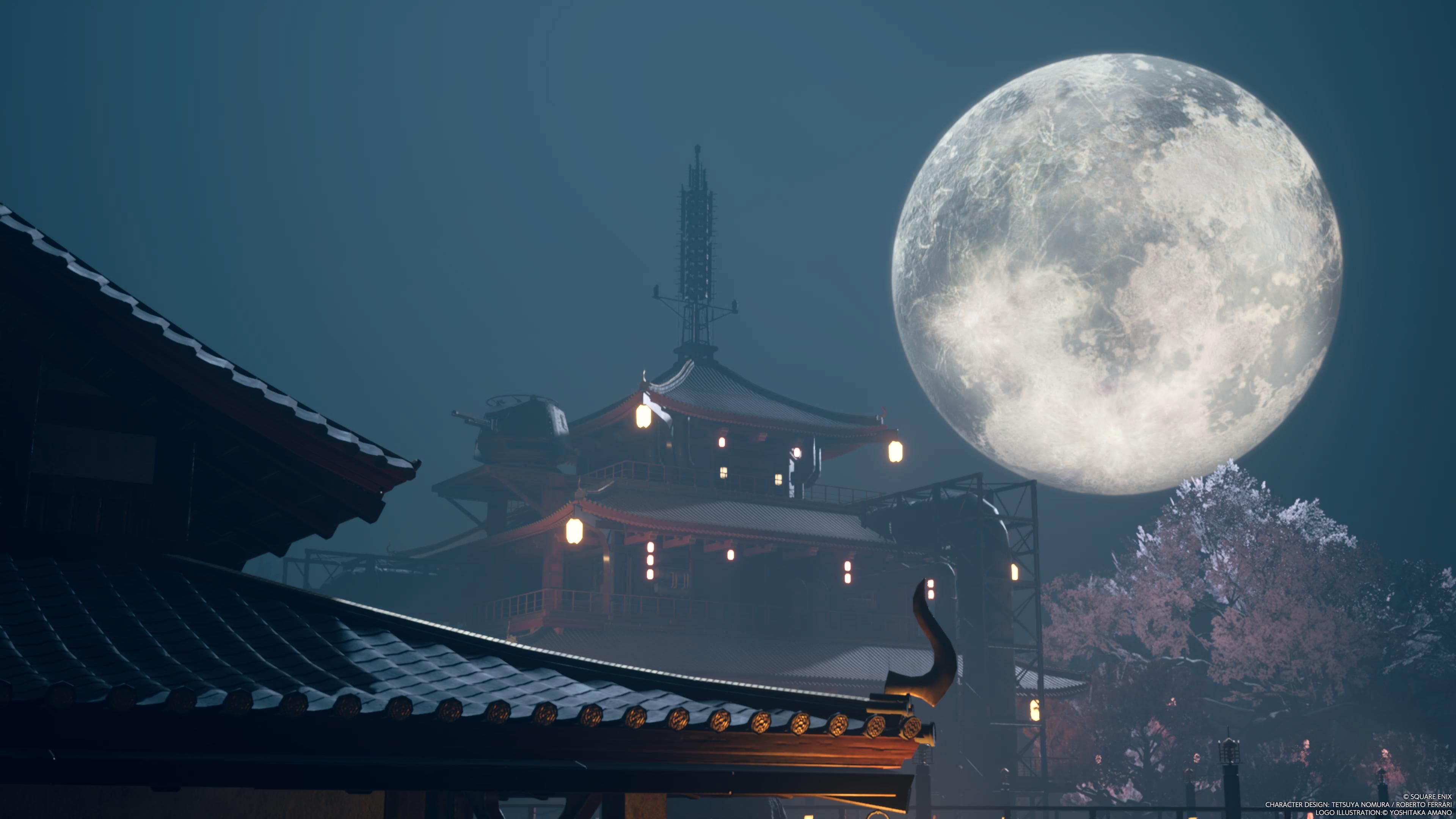 Wutai as seen in FF7 Rebirth