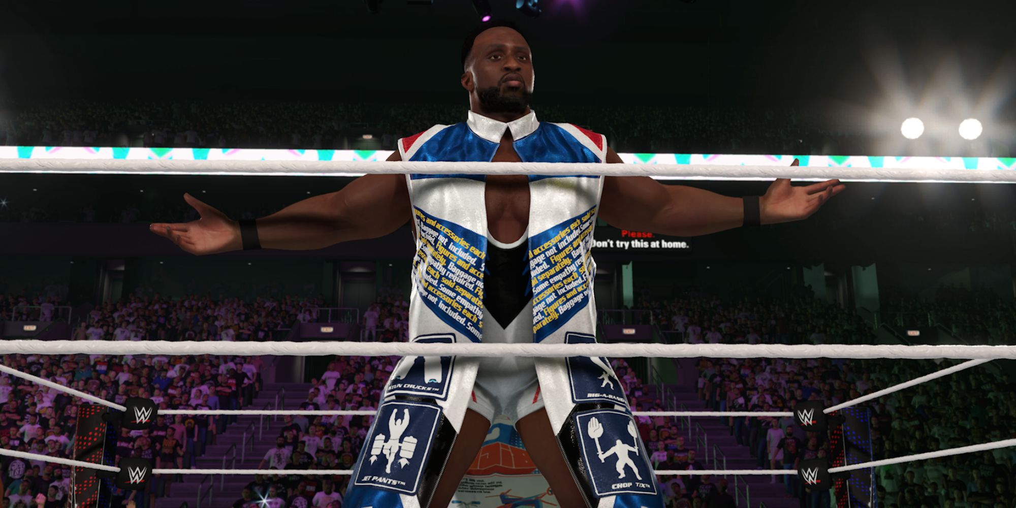 WWE 2K24 Screenshot Of Big E Entrance