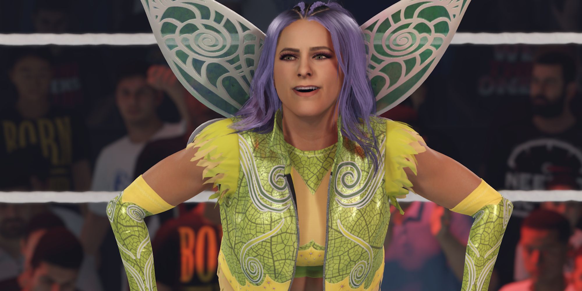 WWE 2K24 Screenshot Of Candice LeRae Entrance