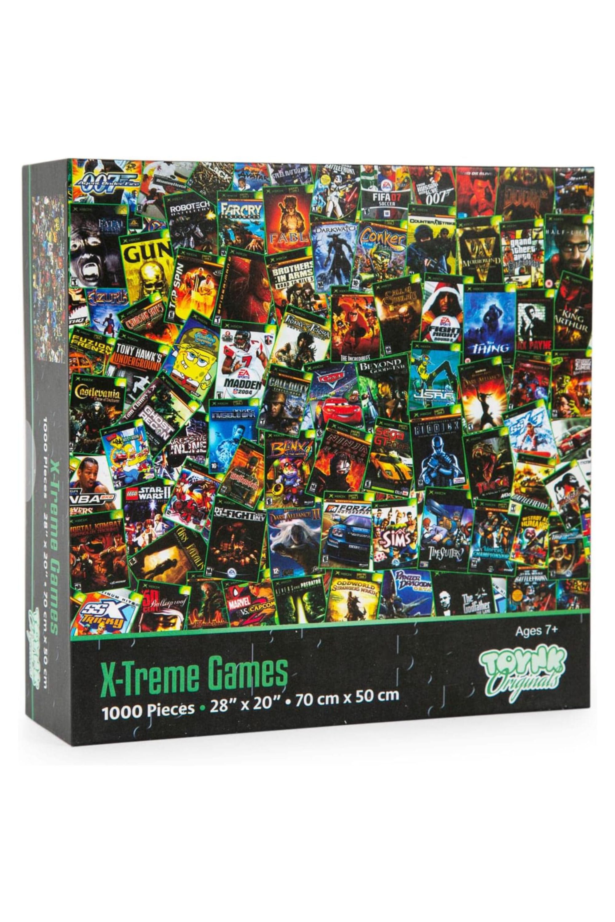 Box for the X-Treme Games Jigsaw Puzzle