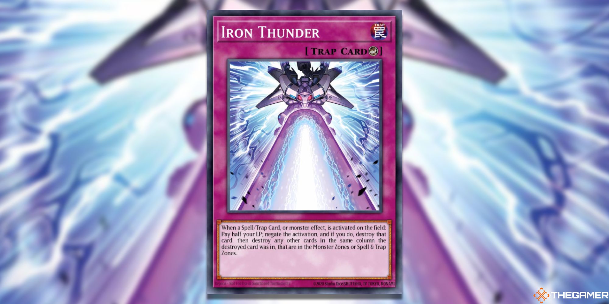 Yu-Gi-Oh! Iron Thunder Card