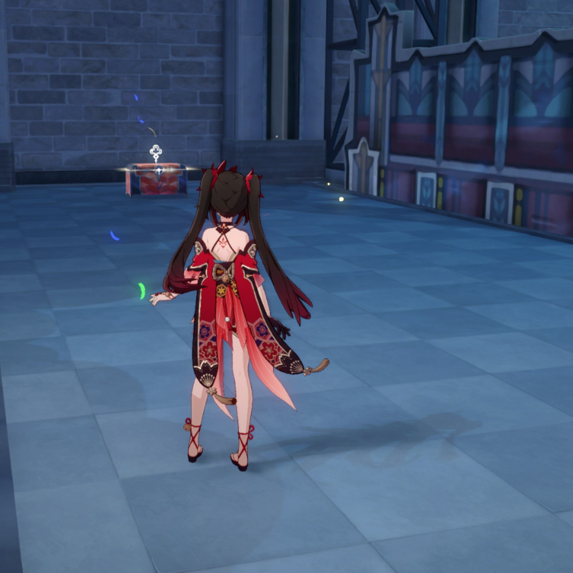 Sparkle stands onstage in Honkai Star Rail.