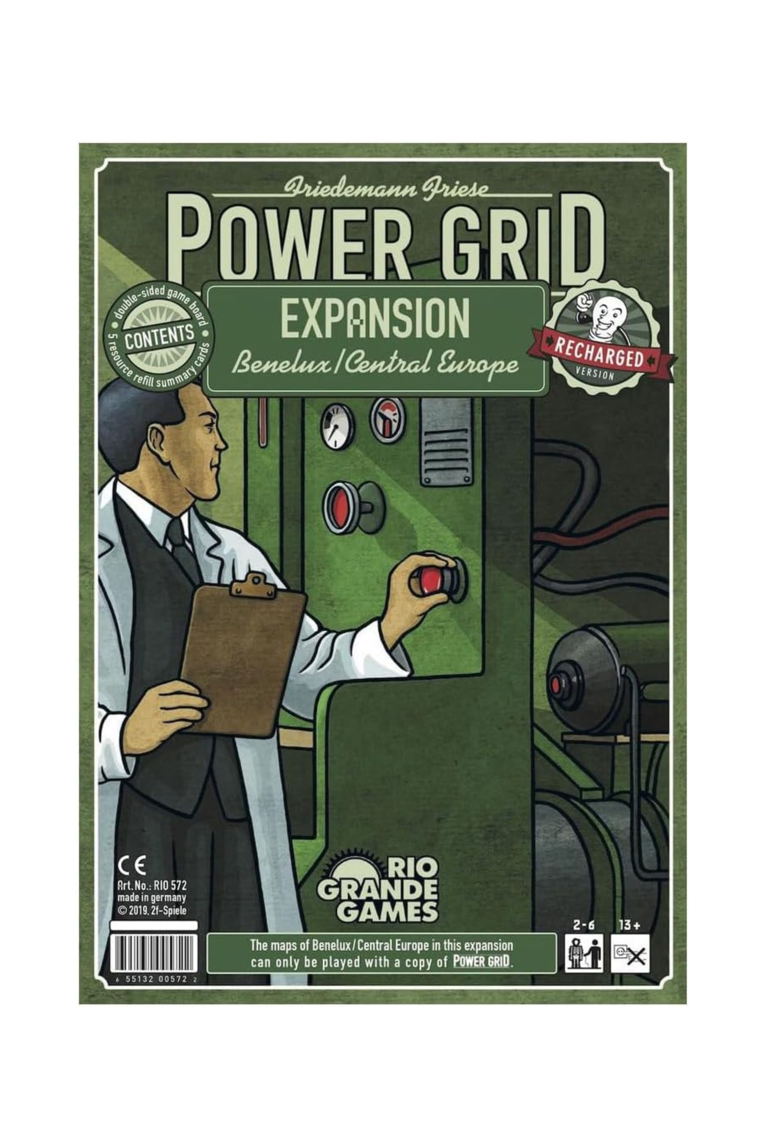 Power Grid Benelux Central Europe Expansion