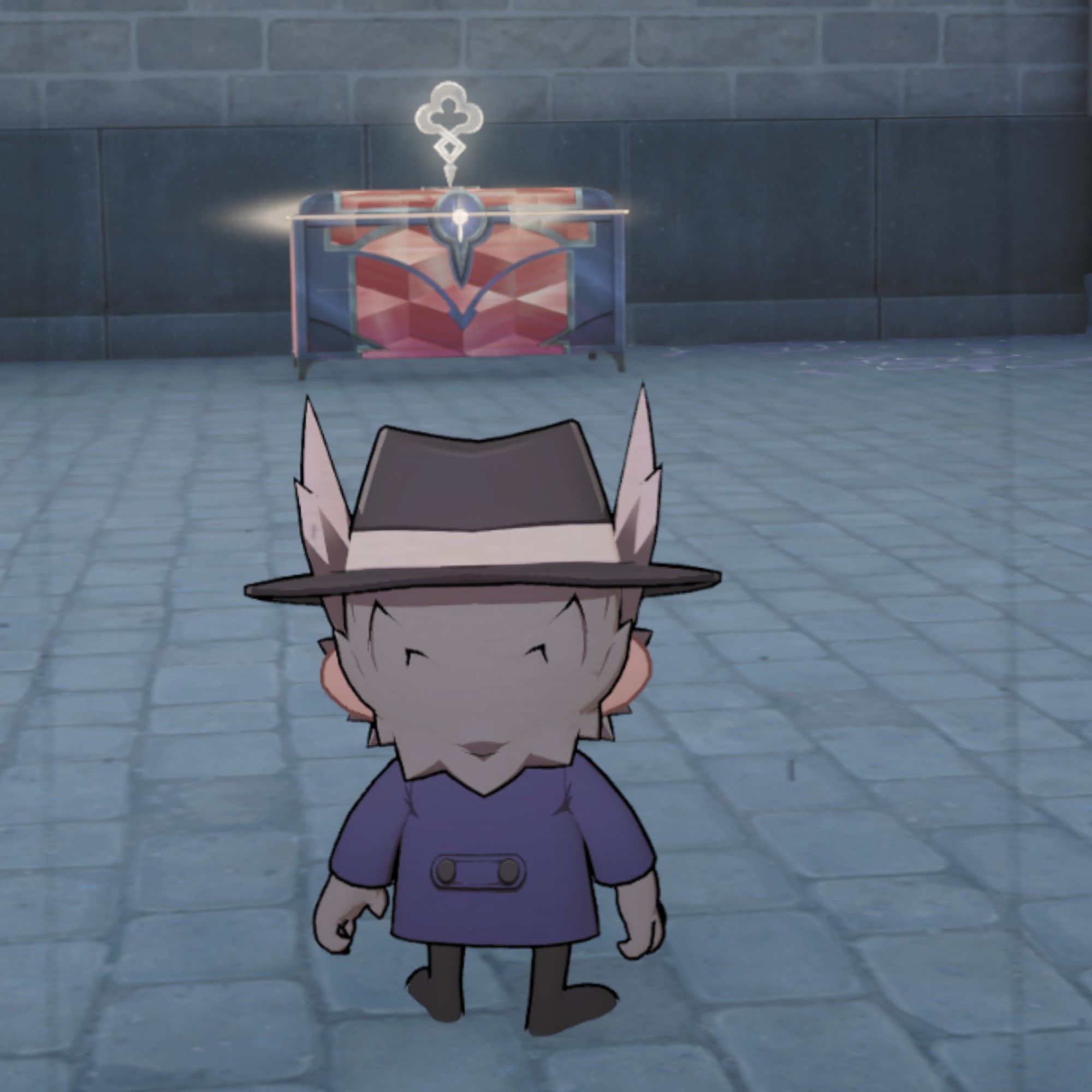 Hanu looks at a chest in Honkai Star Rail.