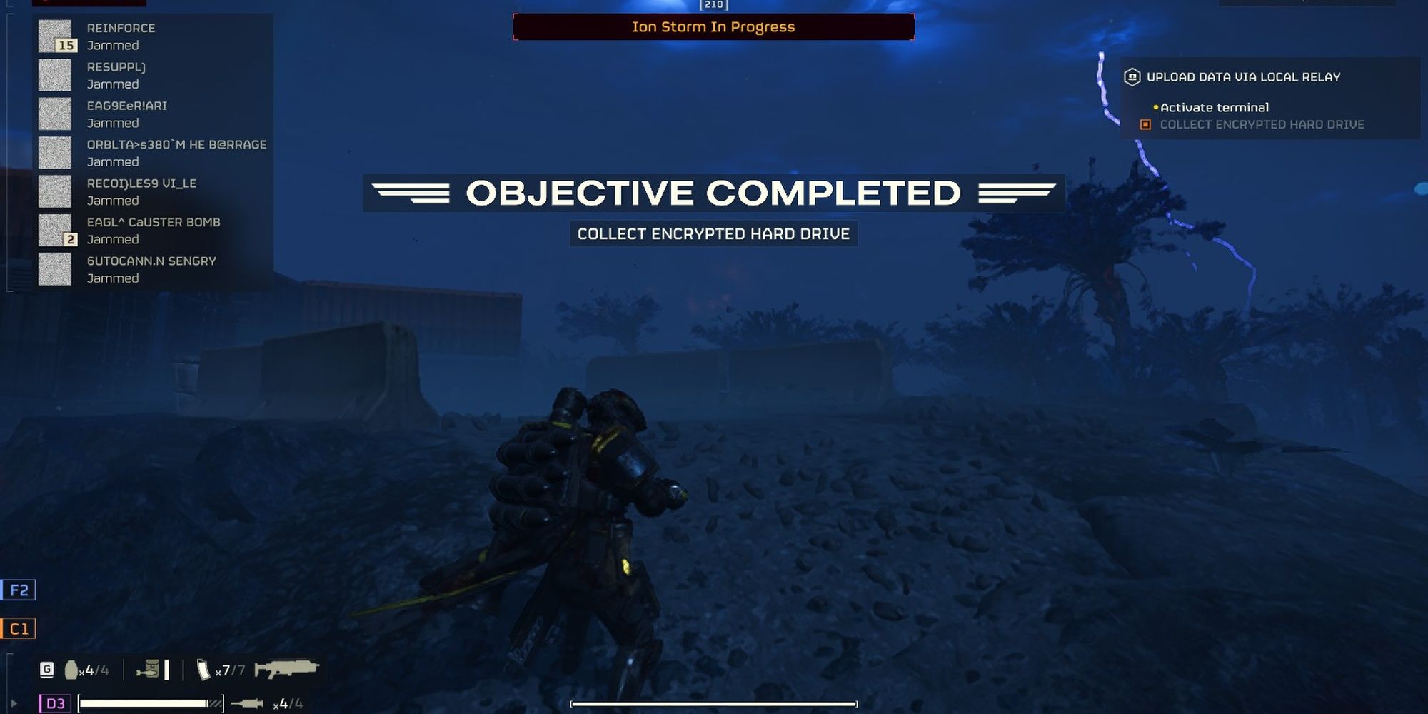Helldivers 2: An Ion Storm Disrupting Automatons And Stratagems