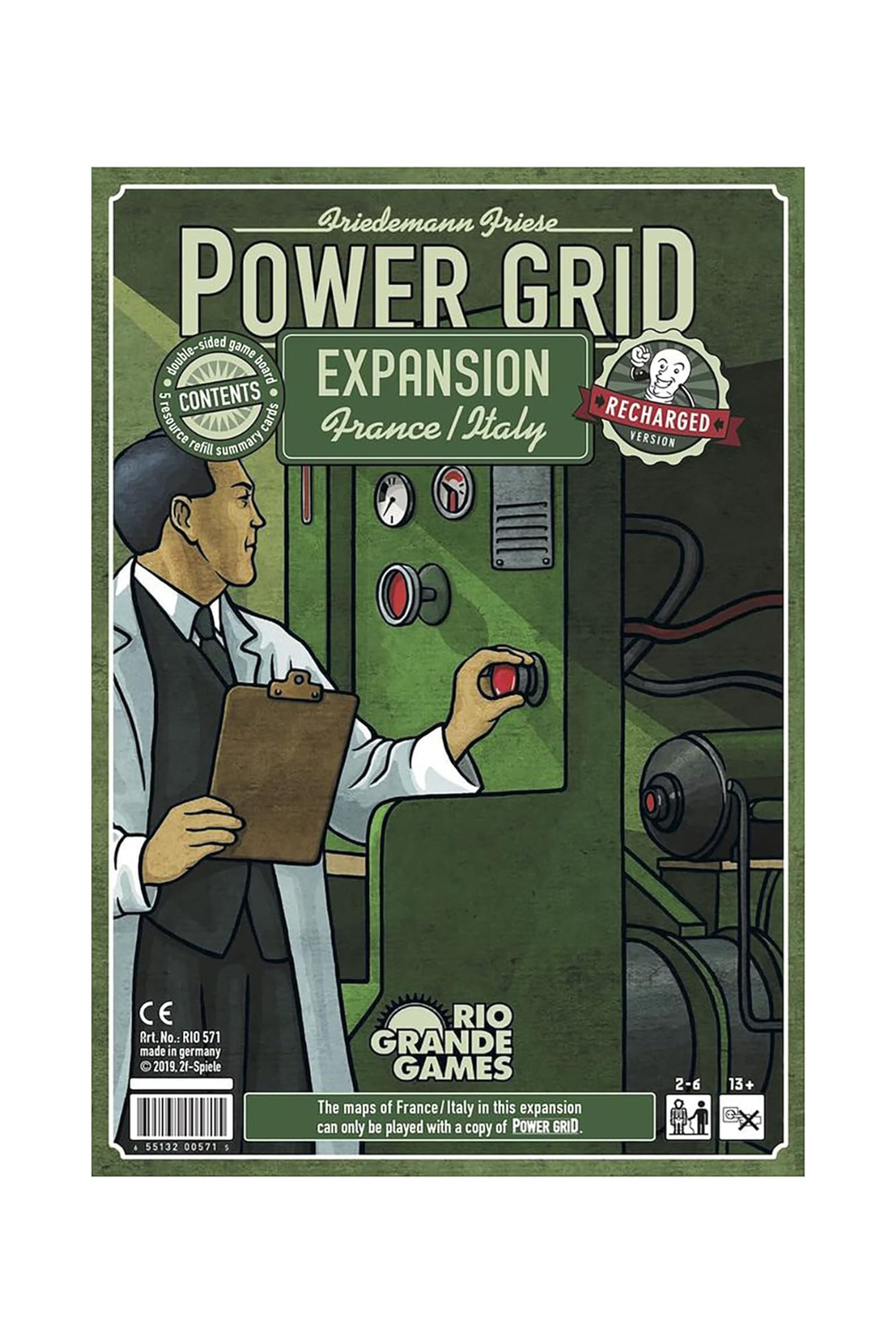 Power Grid France Italy Expansion