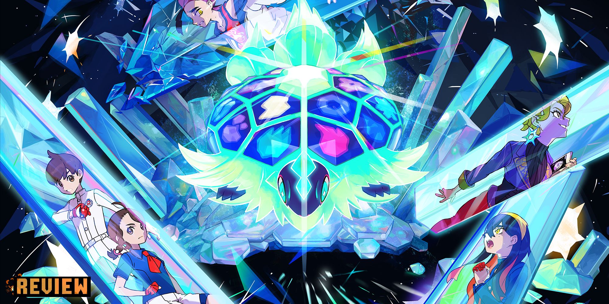 Pokemon Scarlet & Violet The Indigo Disk Key Art 2