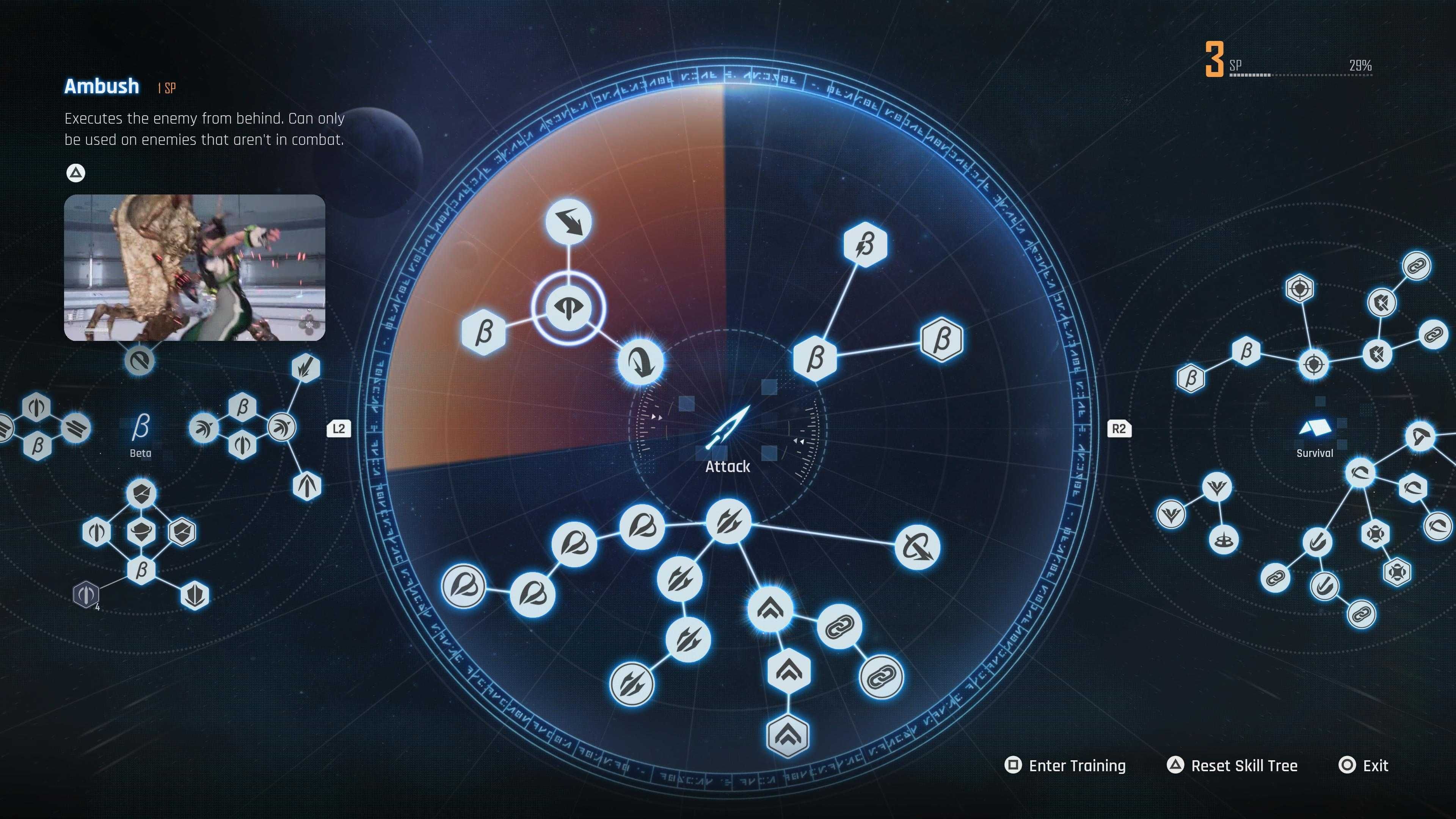 Ambush skill - Stellar Blade
