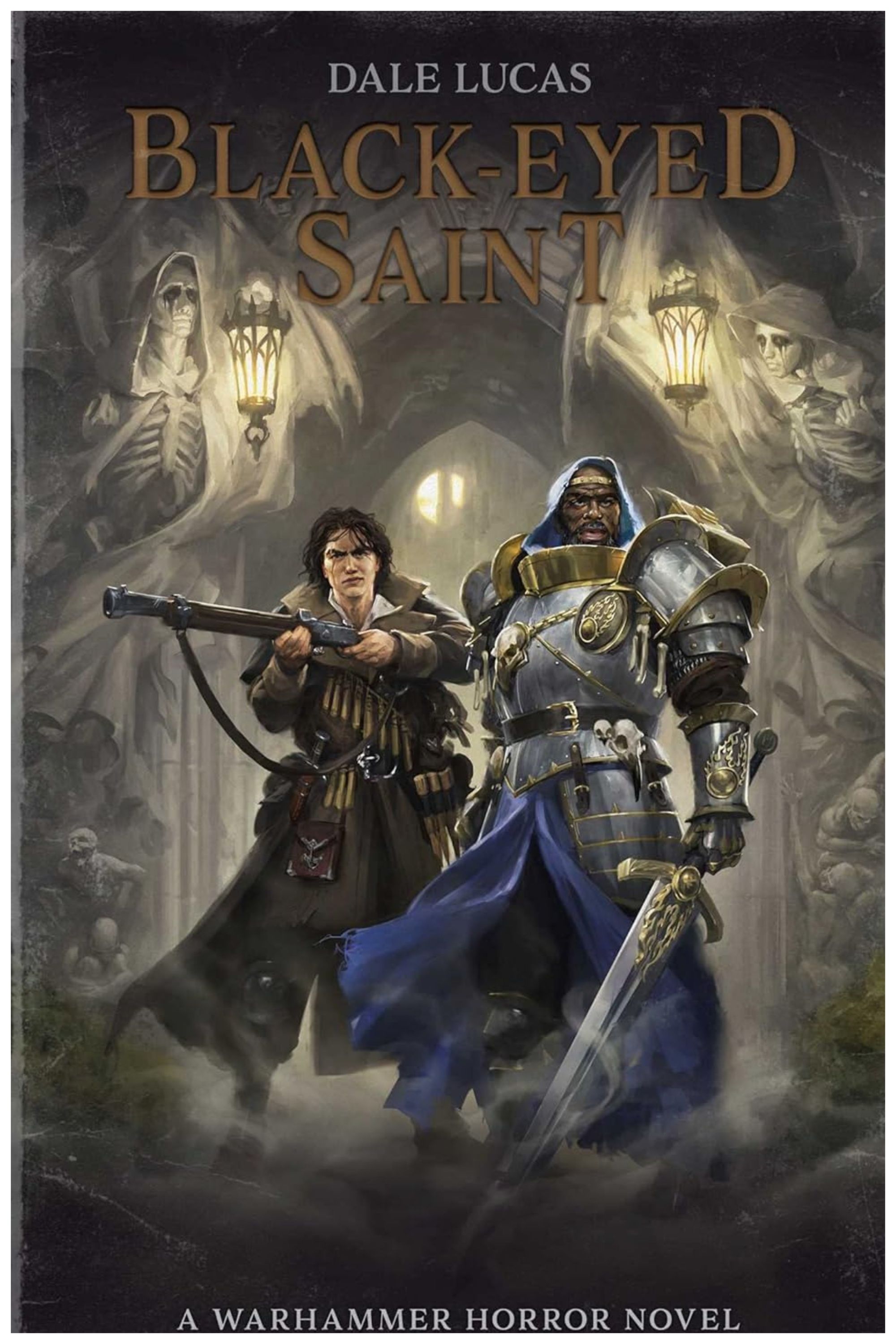 The cover of Dale Lucas's Black-Eyed Saint.